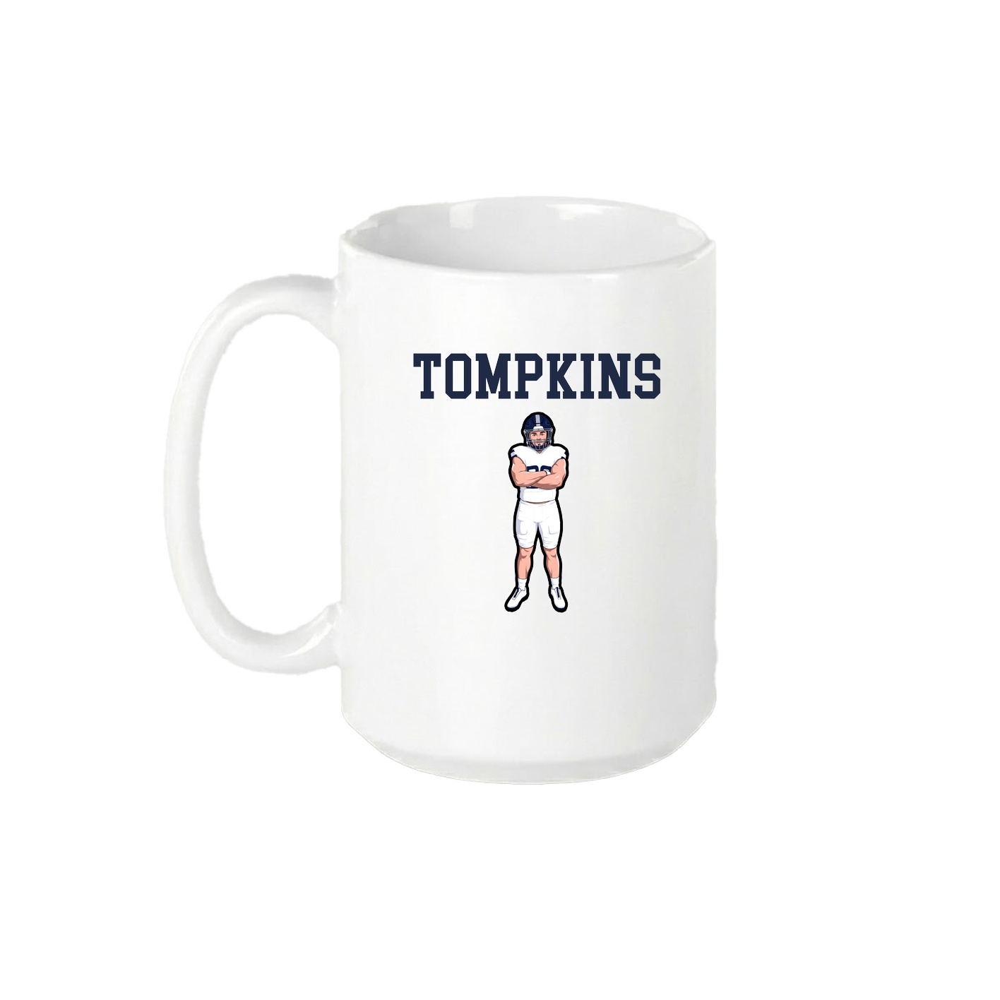 15oz Coffee Mug — Shirsey in White