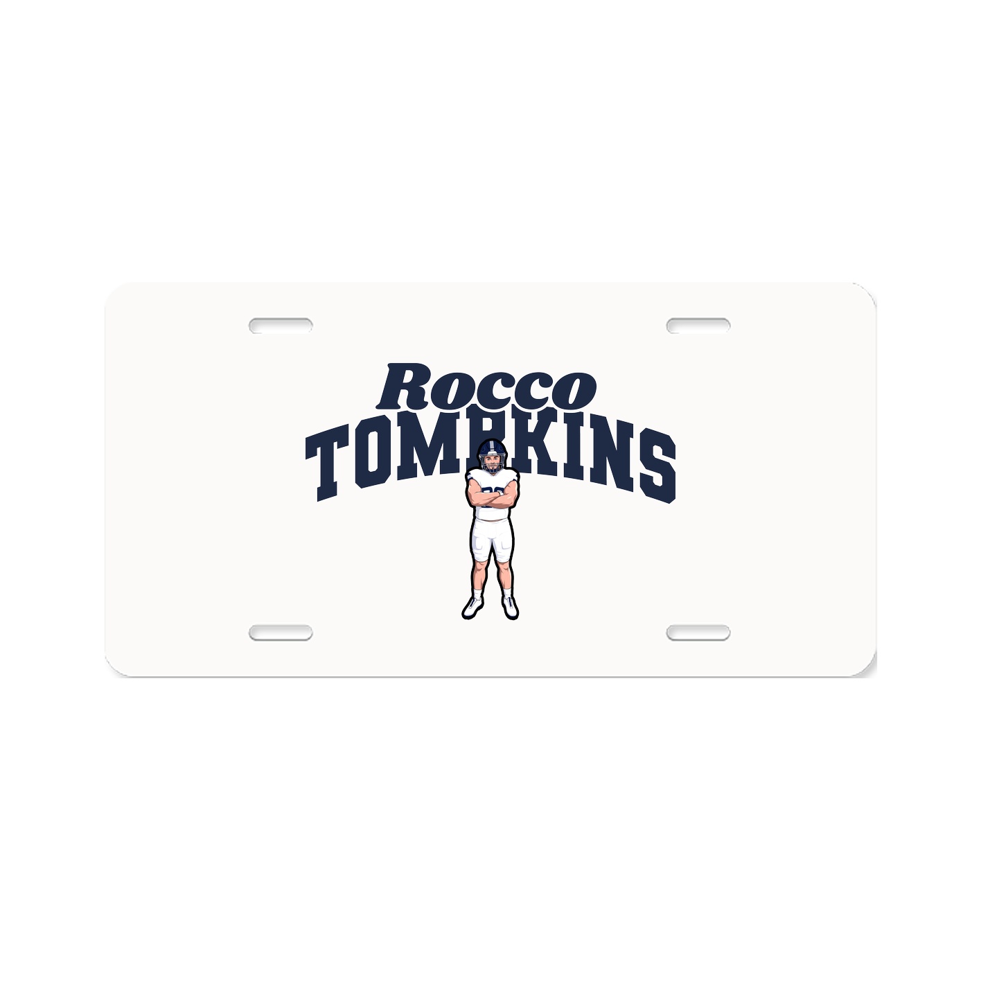 License Plate — Signature Arch in Classic