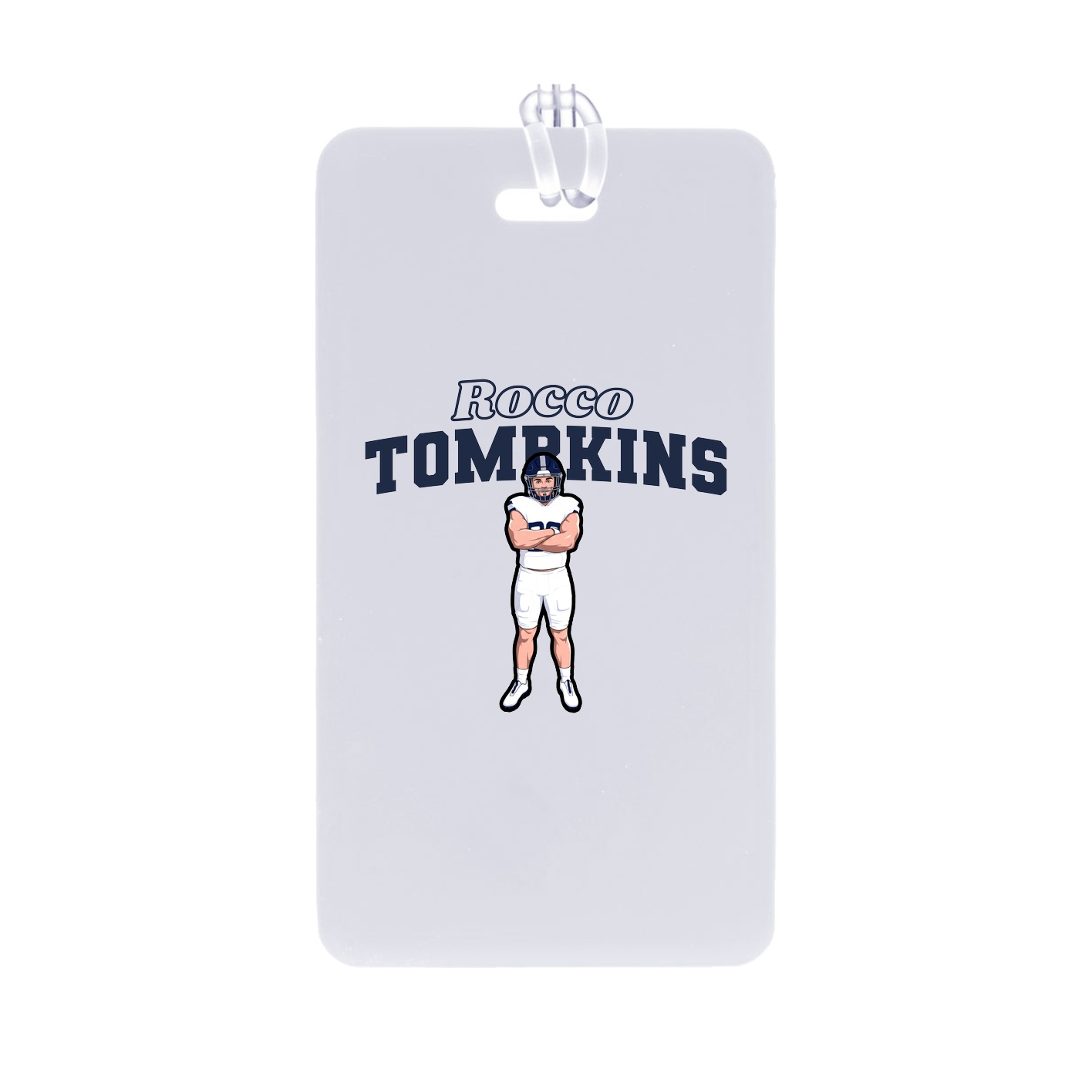 Bag Tag — Name Arch in Classic