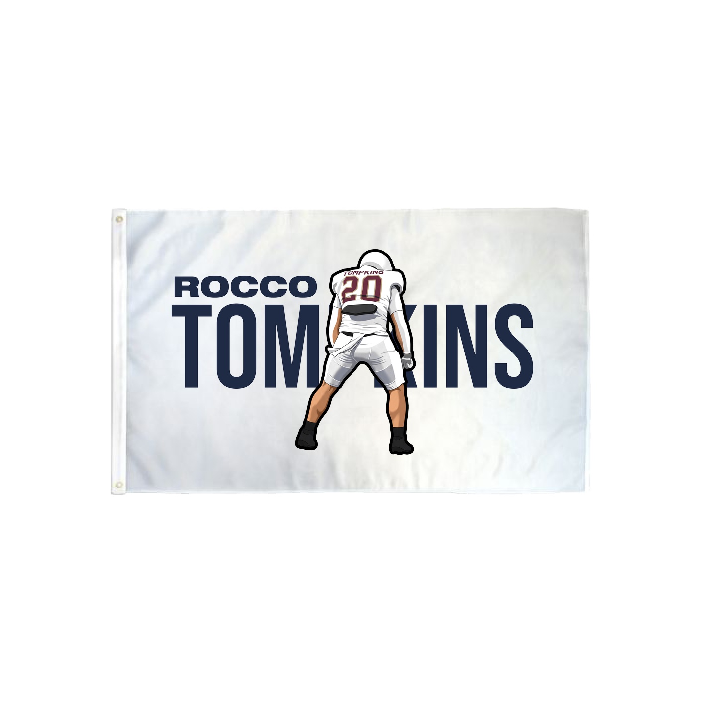 3x5 Flag — Player Name in Classic