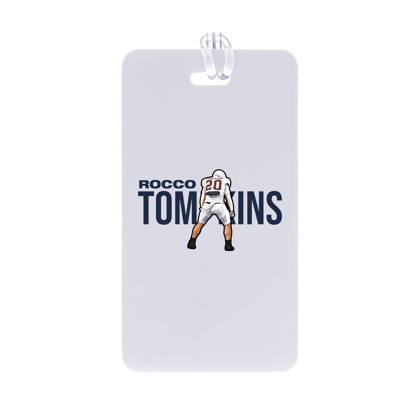 Bag Tag — Player Name in Classic
