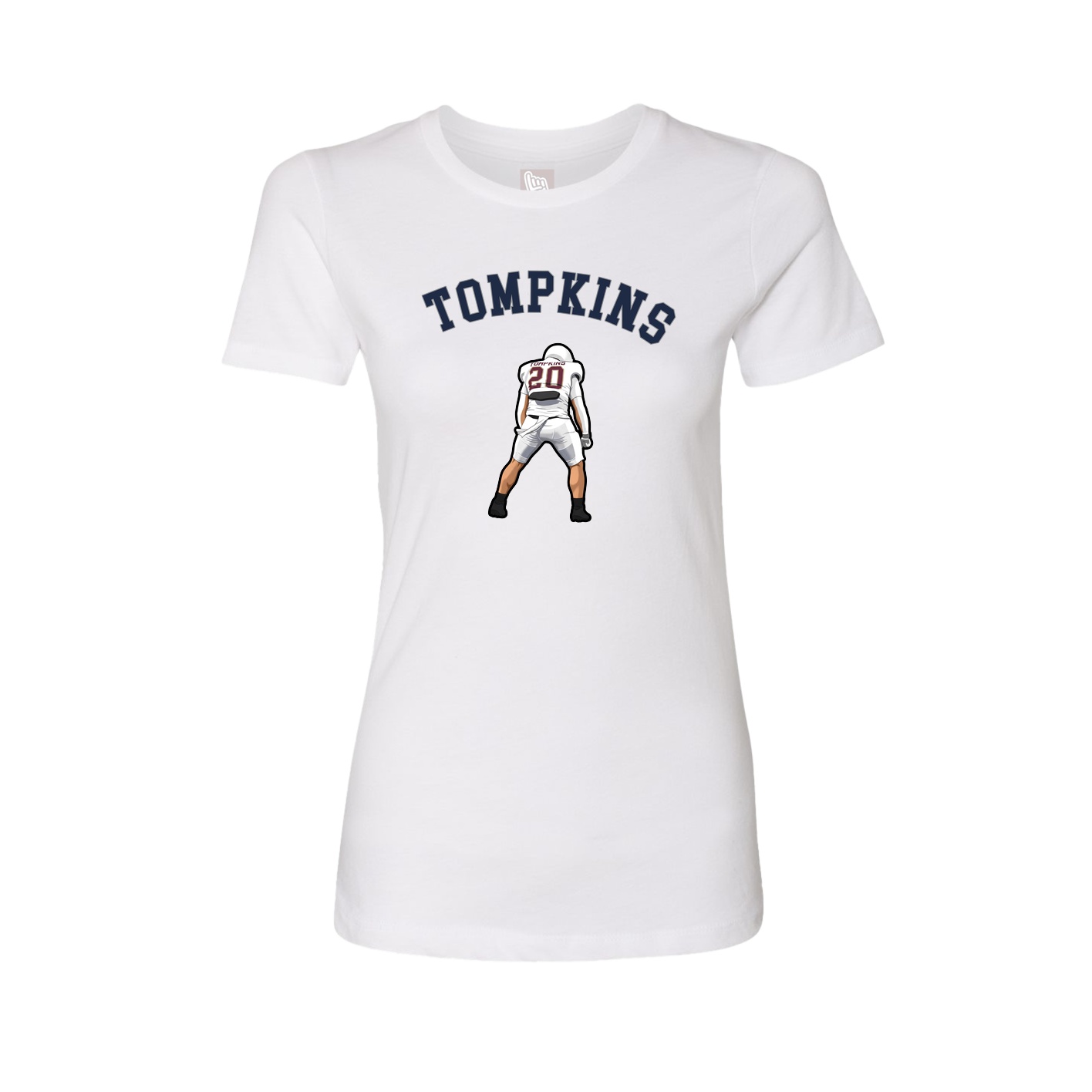 Womens Tee — Shirsey Arch in White