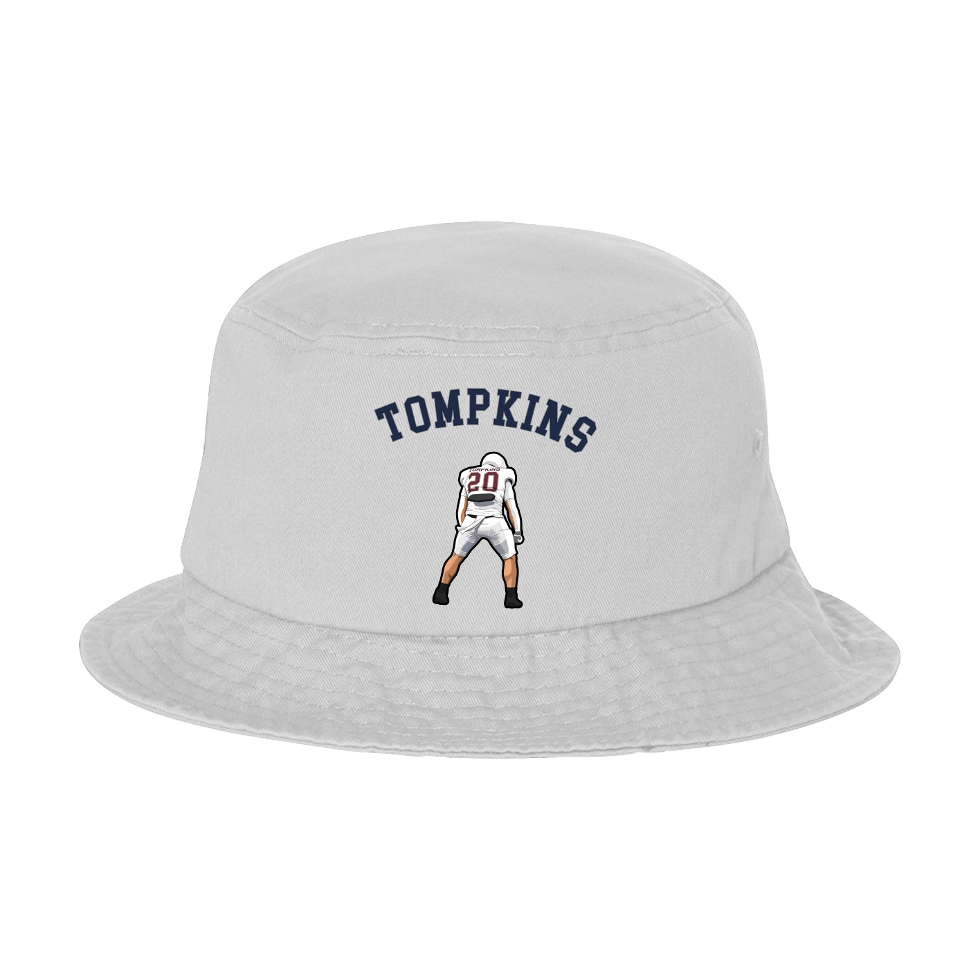 Bucket Cap — Shirsey Arch in White
