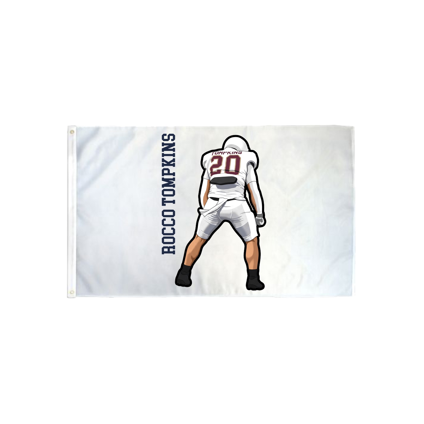 3x5 Flag — Name Vertical in Classic