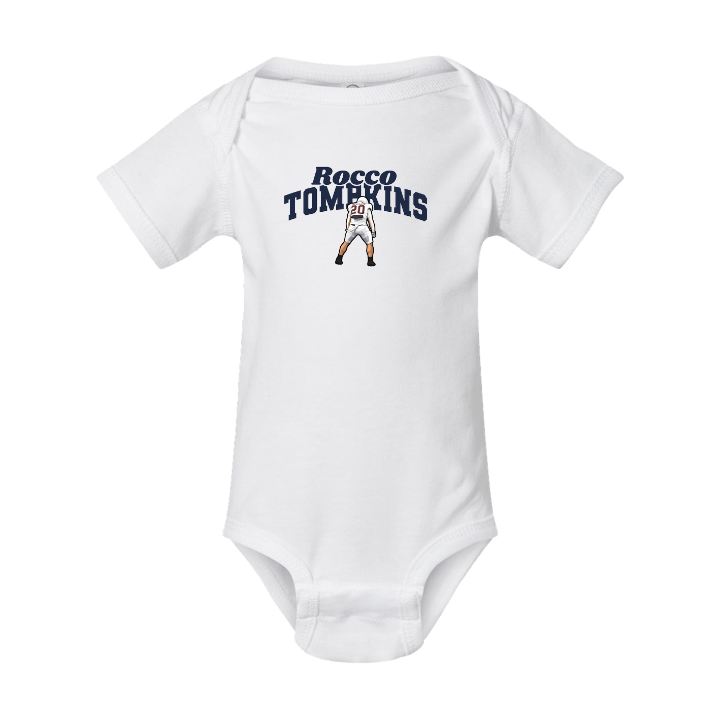 Baby Onesie — Signature Arch in White