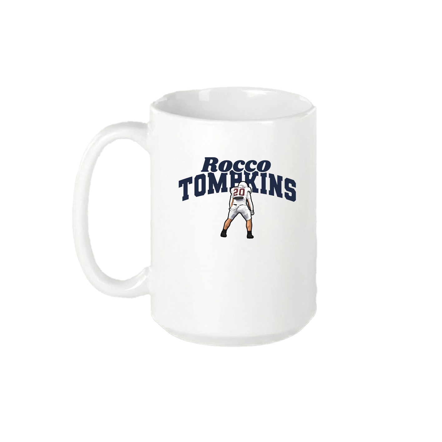 15oz Coffee Mug — Signature Arch in White