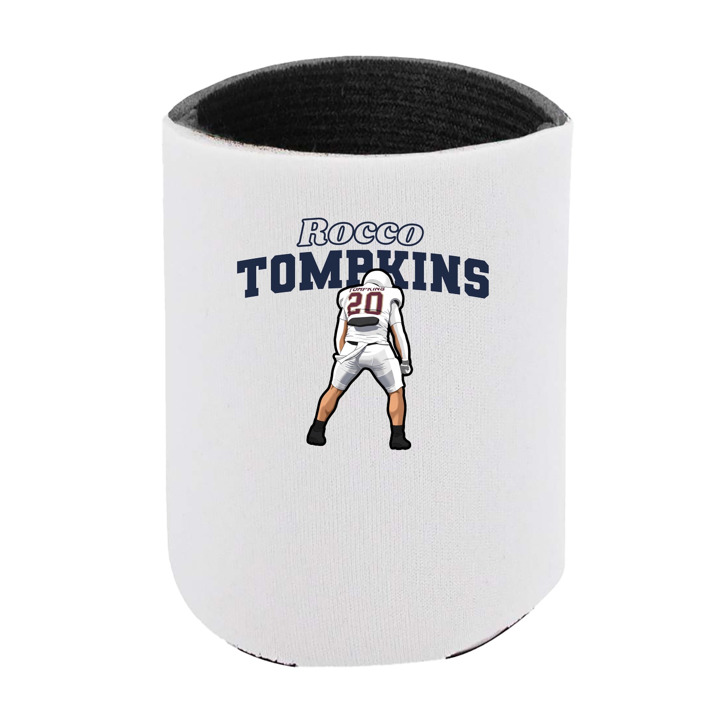 Can Holder — Name Arch in White