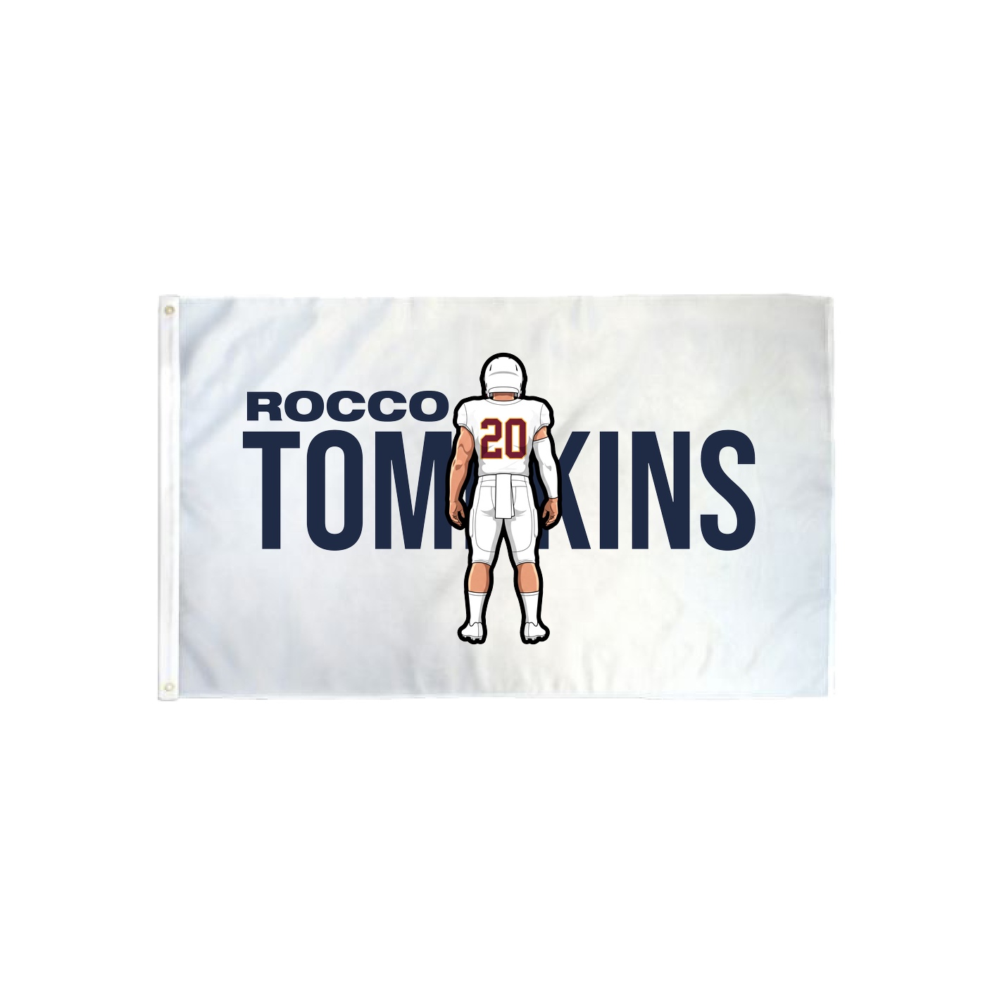 3x5 Flag — Player Name in Classic