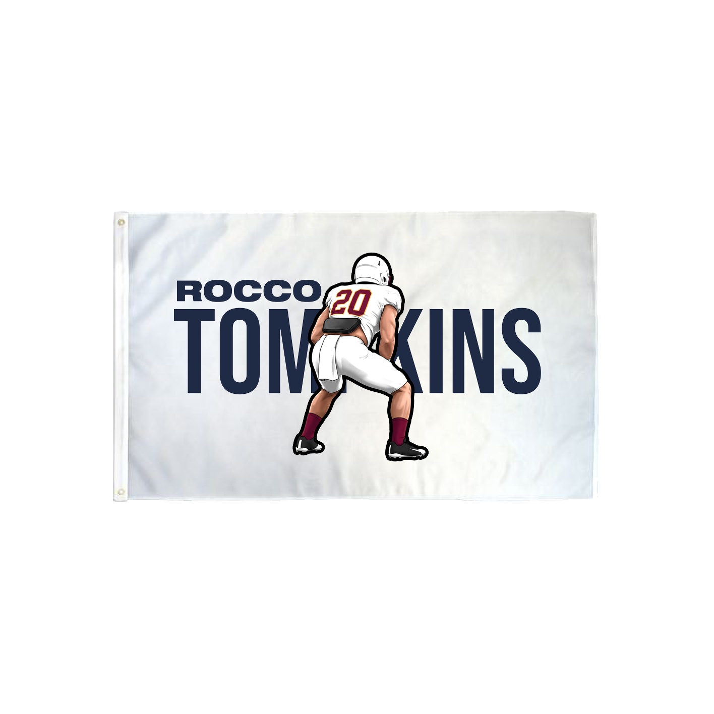 3x5 Flag — Player Name in Classic