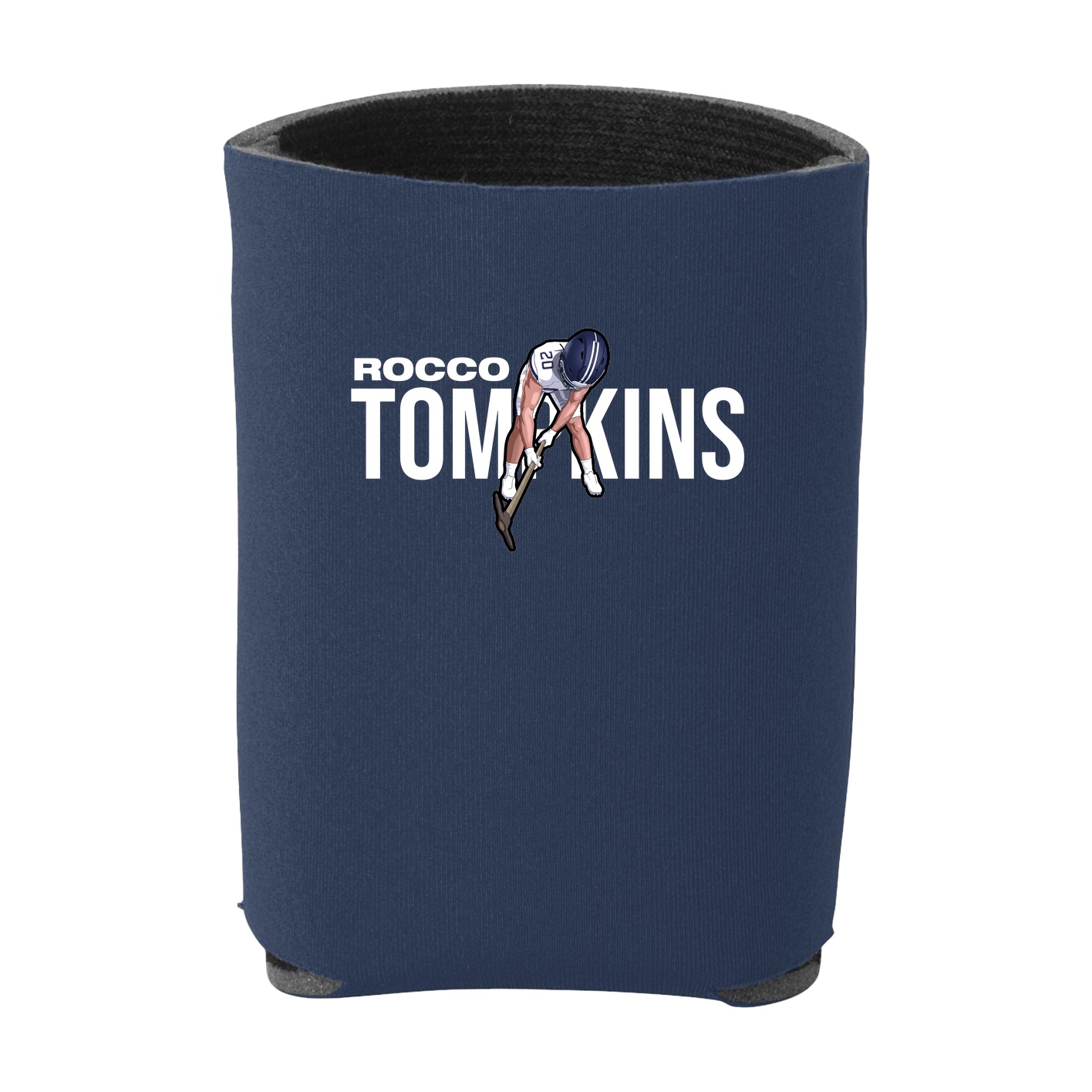 Can Holder — Player Name in Navy