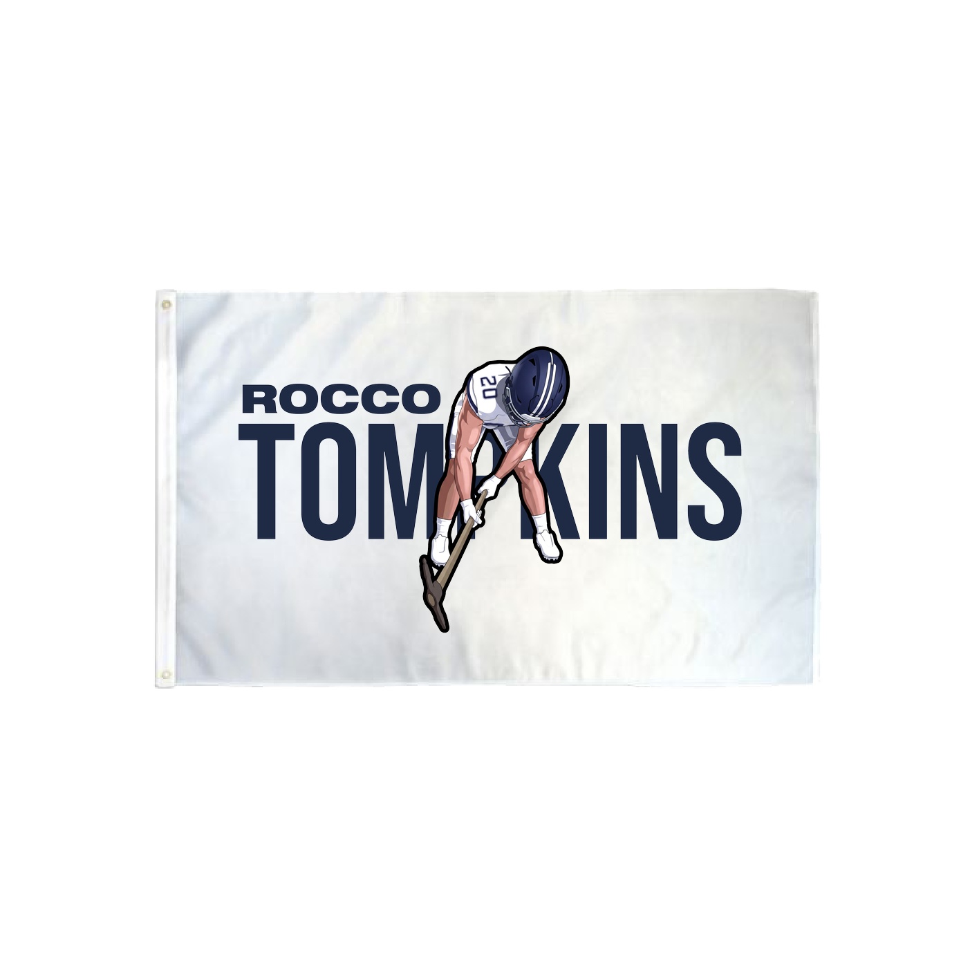 3x5 Flag — Player Name in Classic