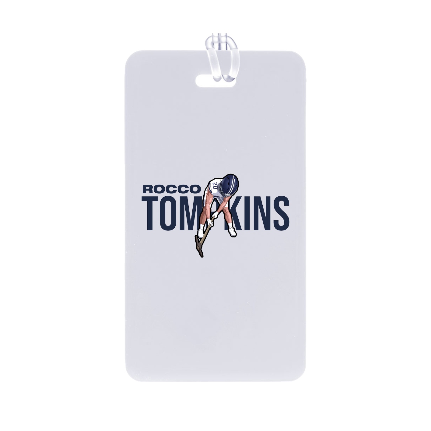 Bag Tag — Player Name in Classic