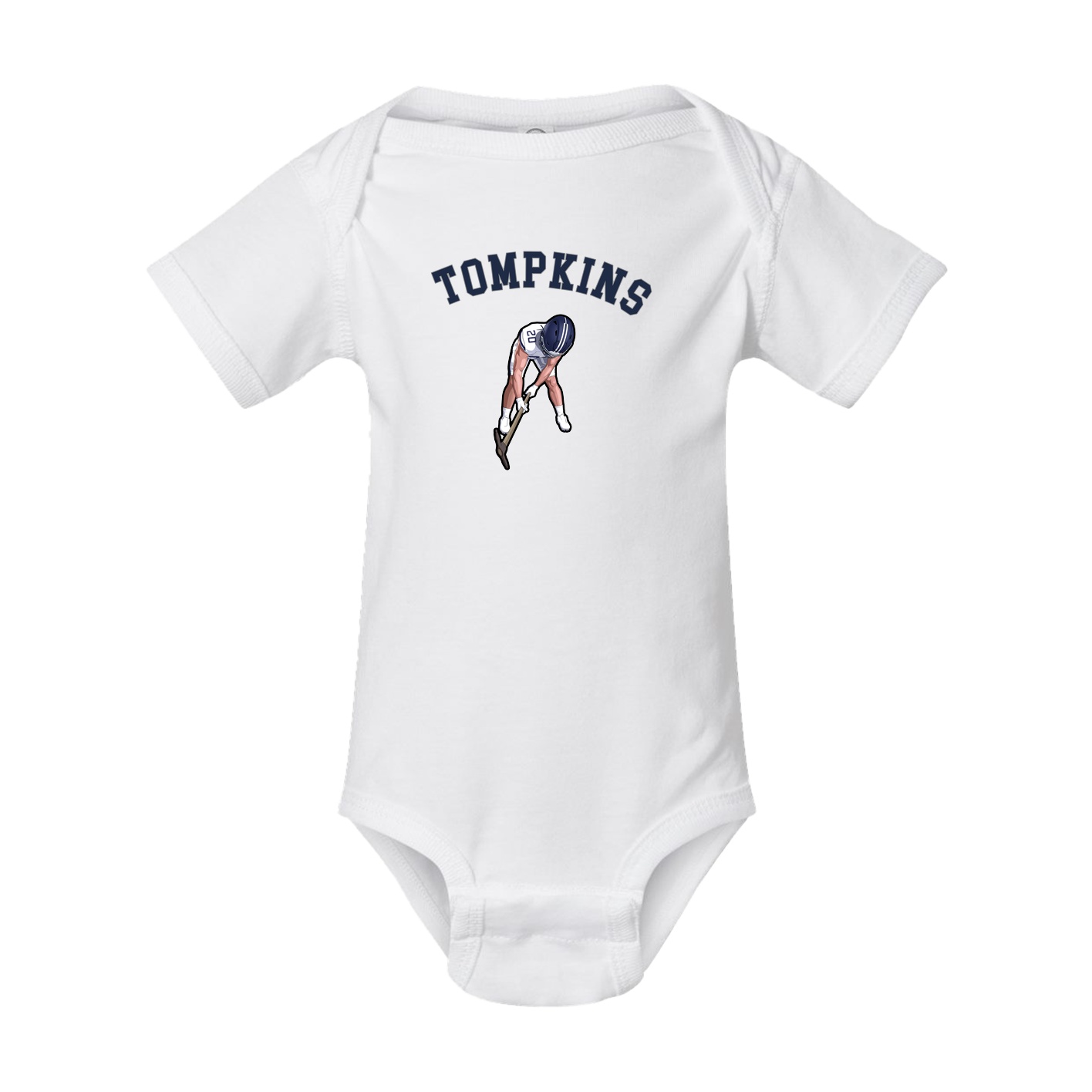 Baby Onesie — Shirsey Arch in White