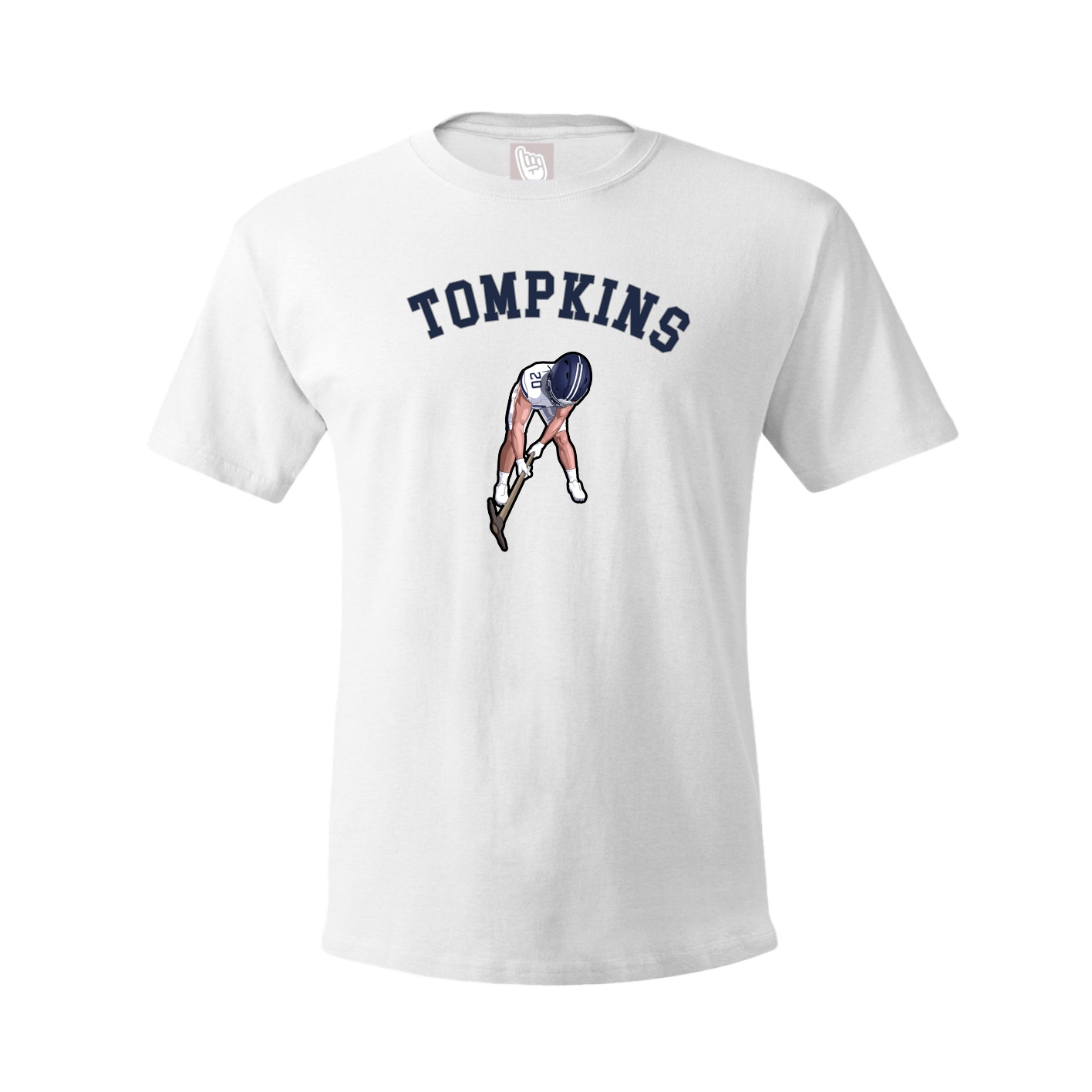 Youth Tee — Shirsey Arch in White