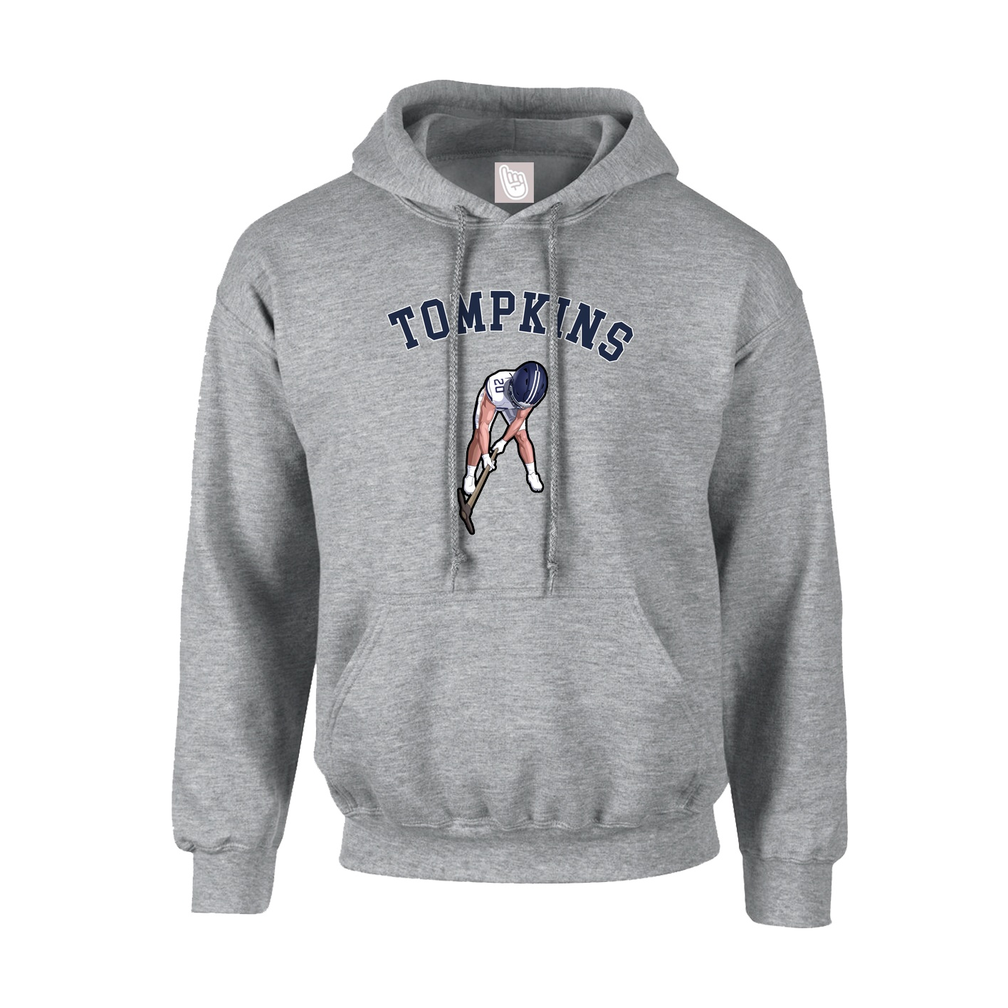 Hoodie — Shirsey Arch in Grey