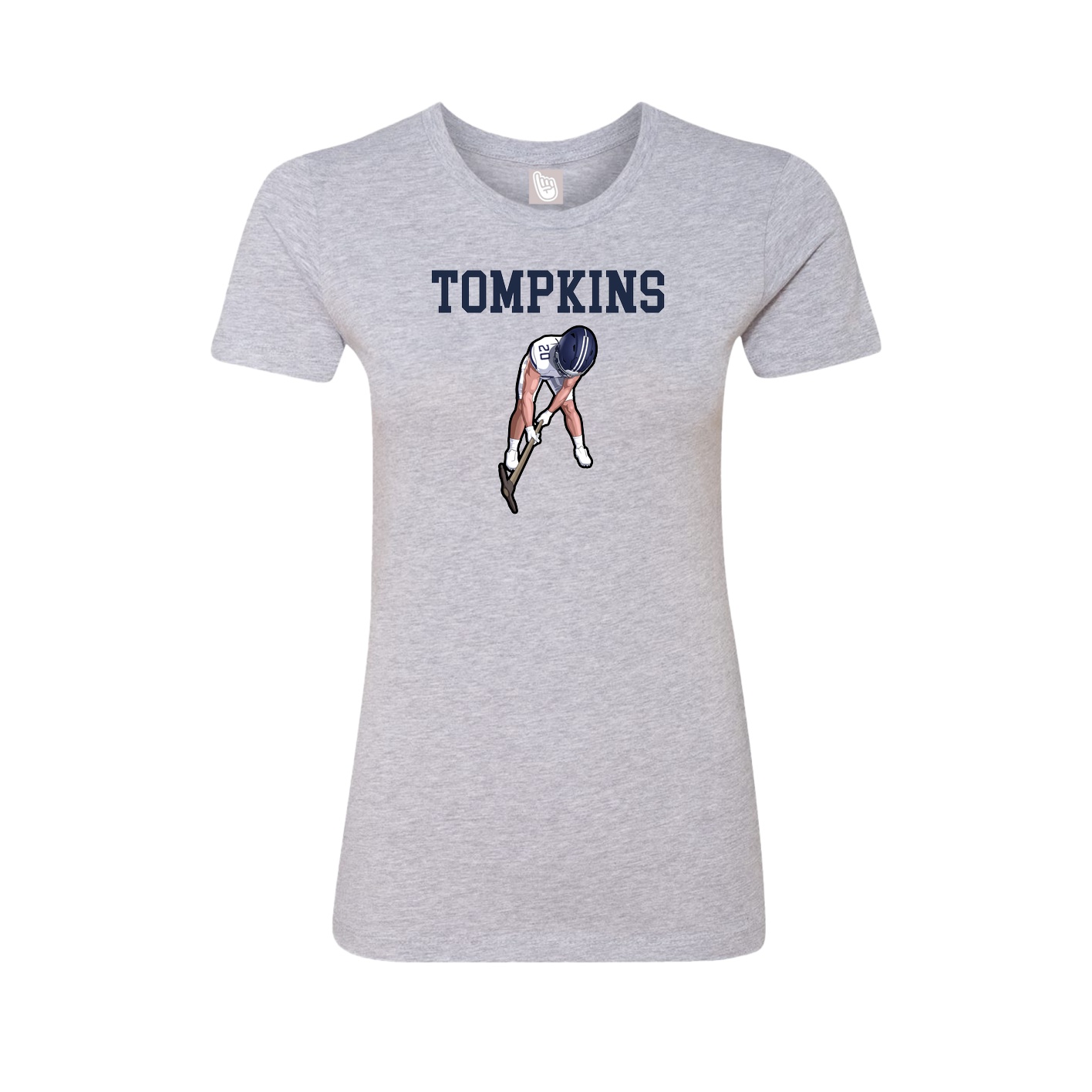 Womens Tee — Shirsey in Grey