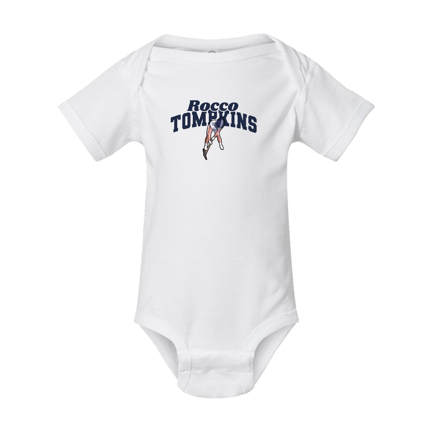 Baby Onesie — Signature Arch in White