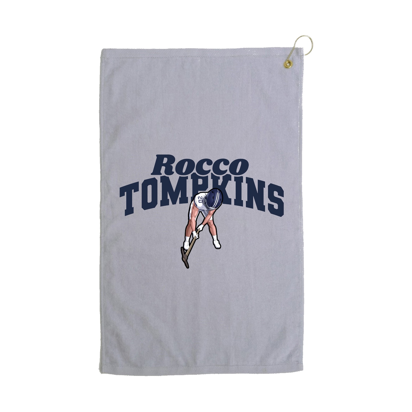 Golf Towel — Signature Arch in Grey