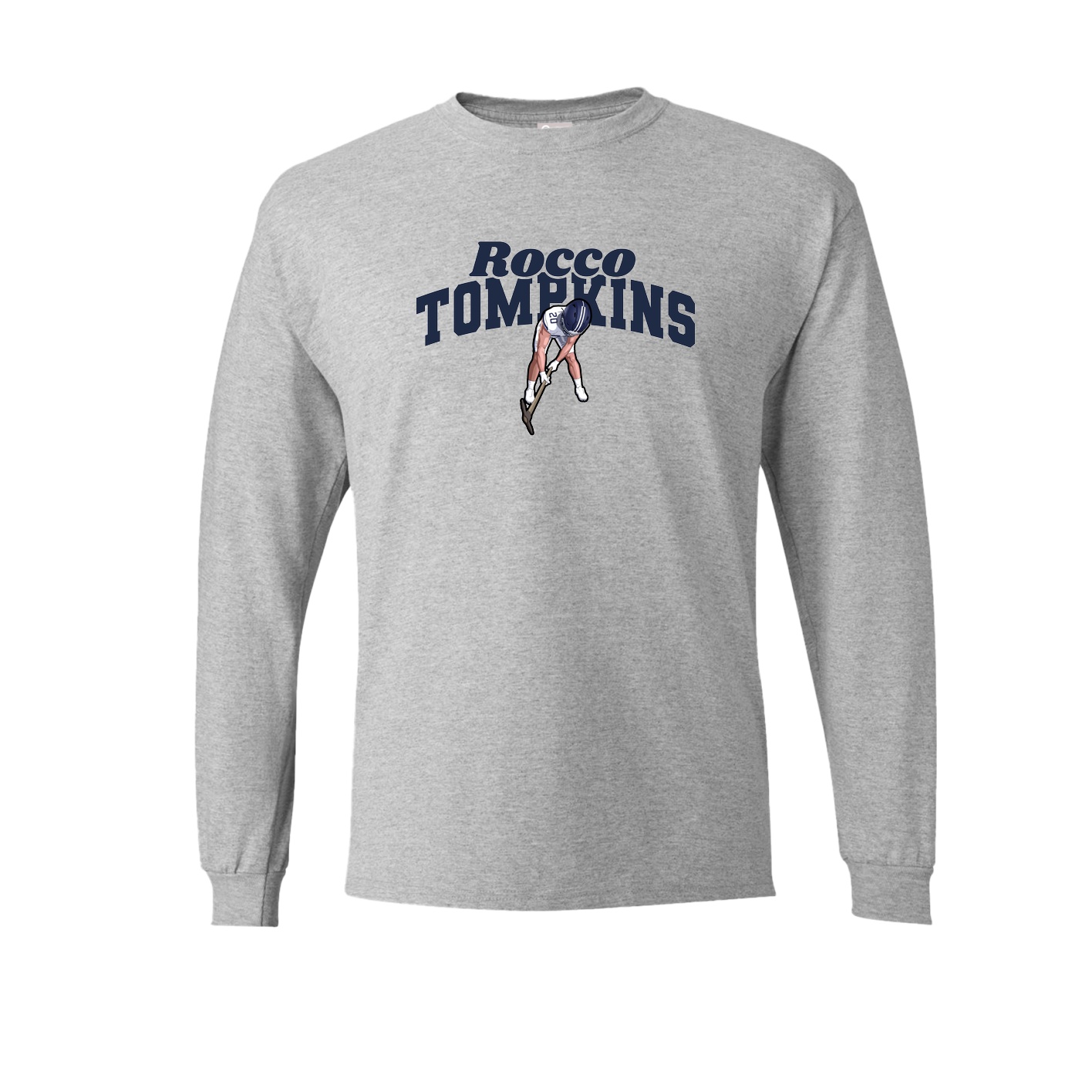 Long Sleeve Tee — Signature Arch in Grey
