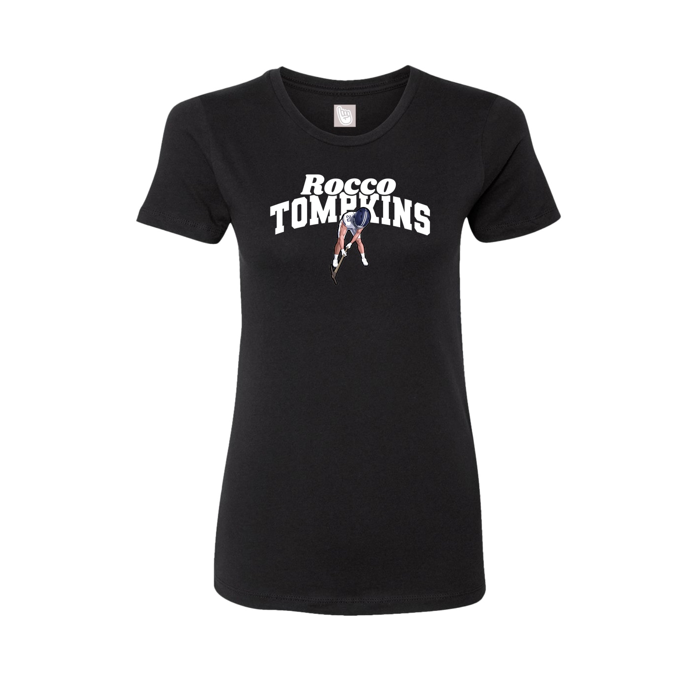 Womens Tee — Signature Arch in Black