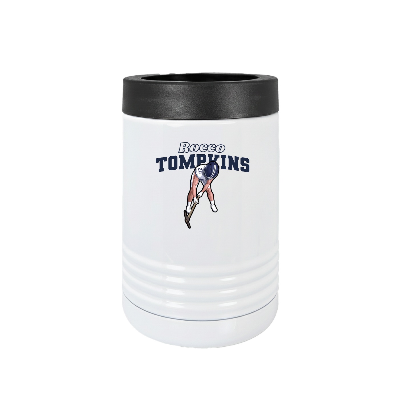 Beverage Holder — Name Arch in White