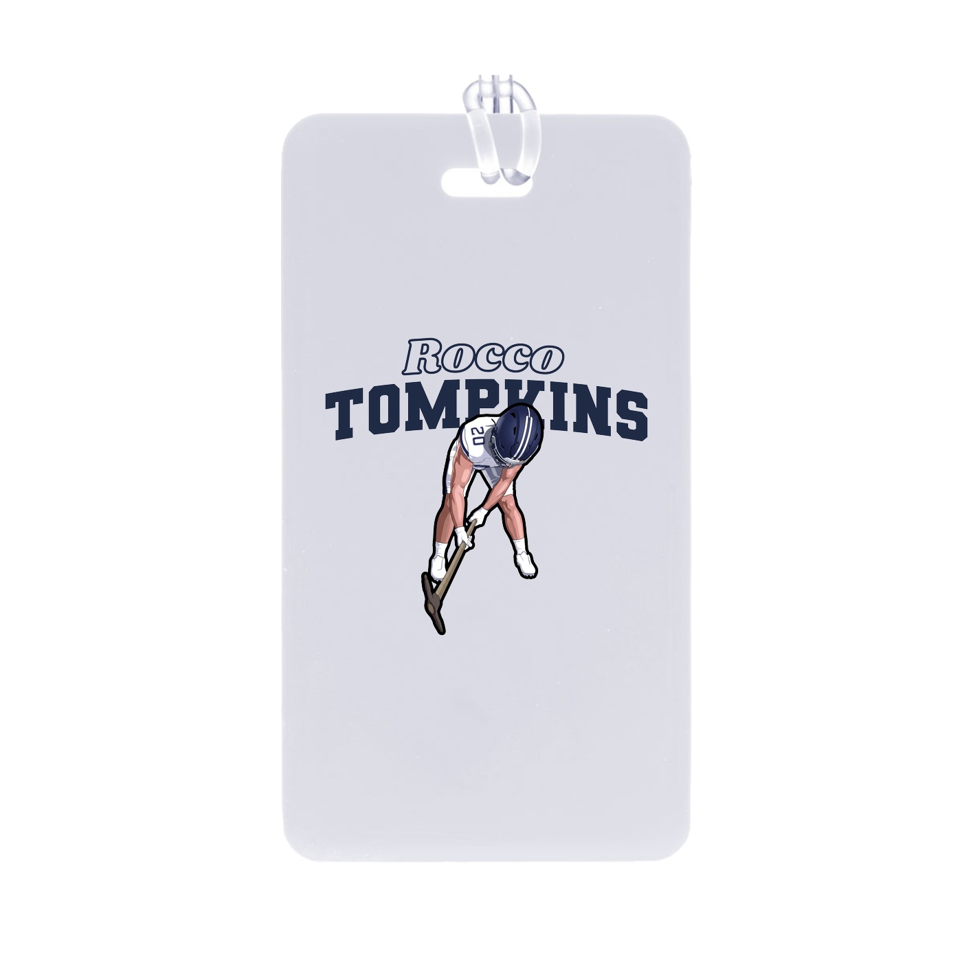 Bag Tag — Name Arch in Classic