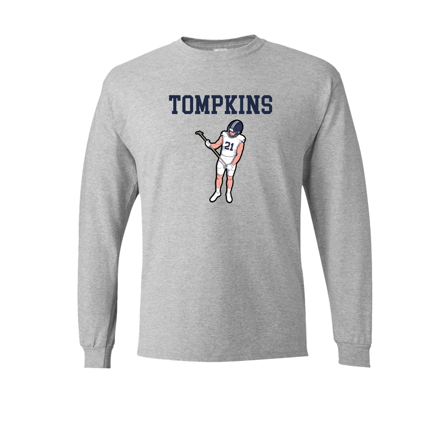 Long Sleeve Tee — Shirsey in Grey