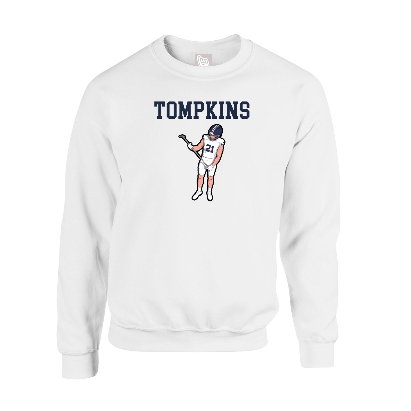 Fleece Crew — Shirsey in White