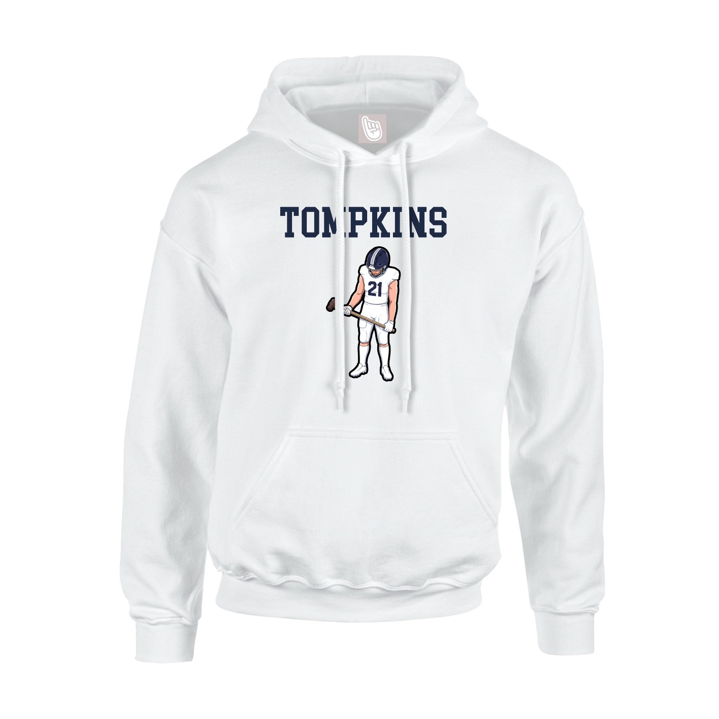 Youth Hoodie — Shirsey in White