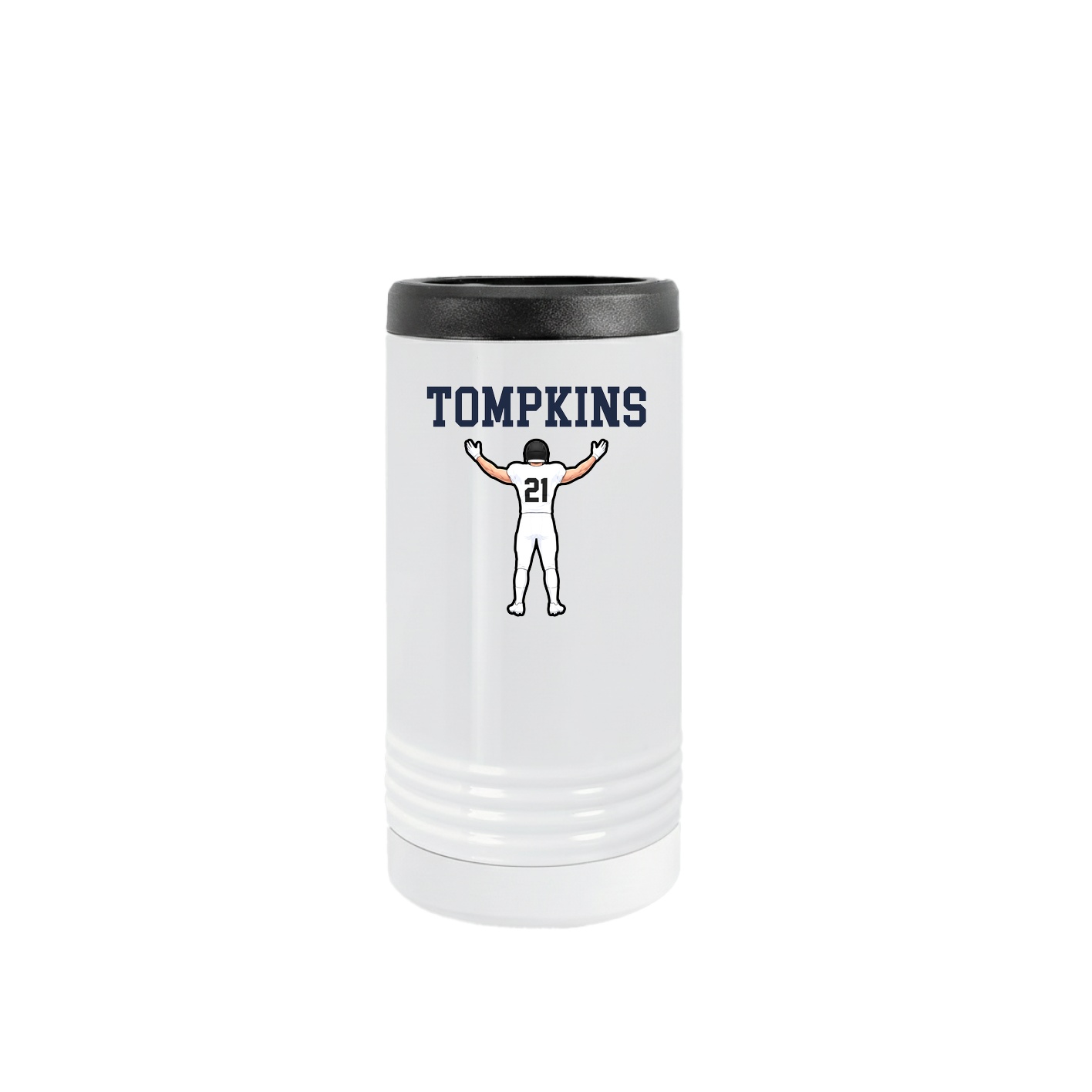 Slim Beverage Holder — Shirsey in White