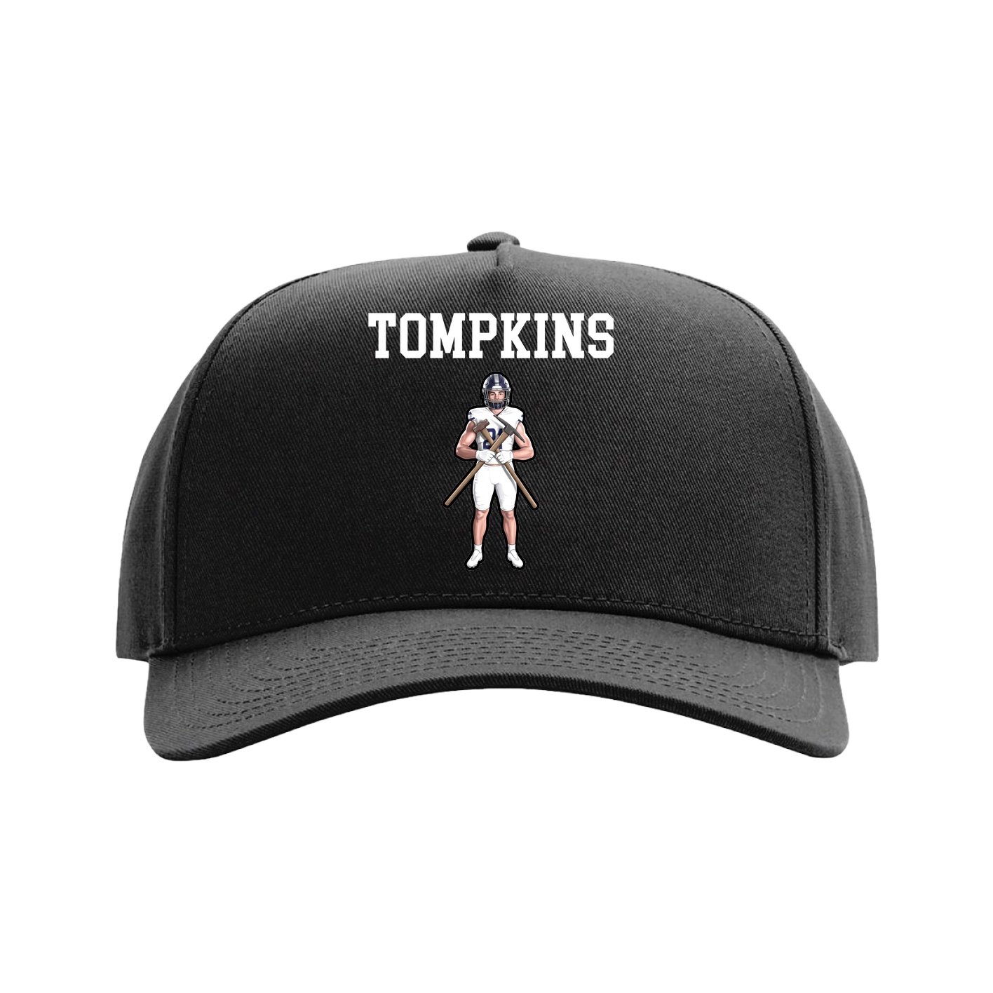 Full Fabric Five-Panel Champ Cap
