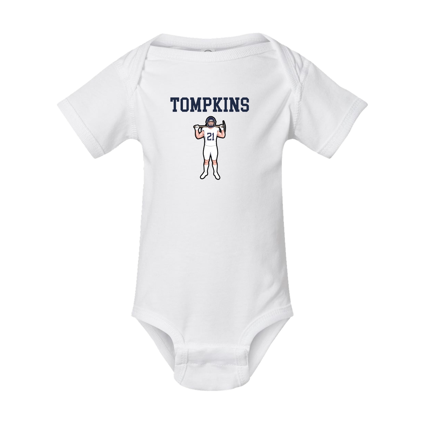 Baby Onesie — Shirsey in White