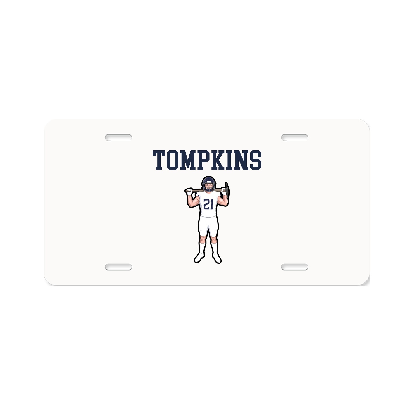 License Plate — Shirsey in Classic