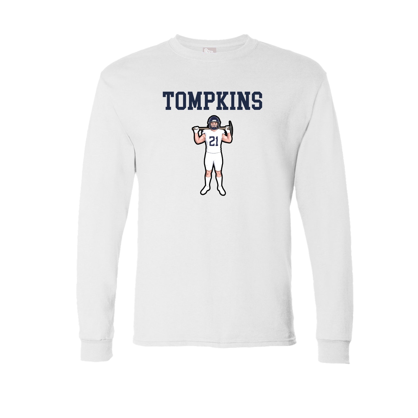 Long Sleeve Tee — Shirsey in White