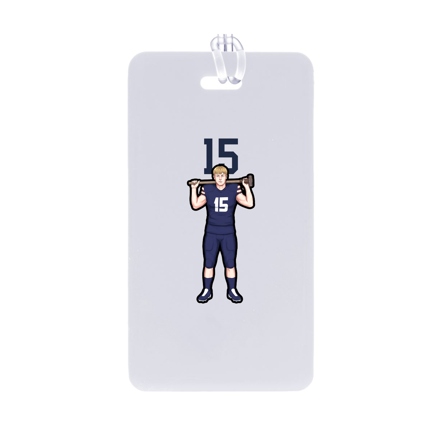 Bag Tag — Number Top in Classic