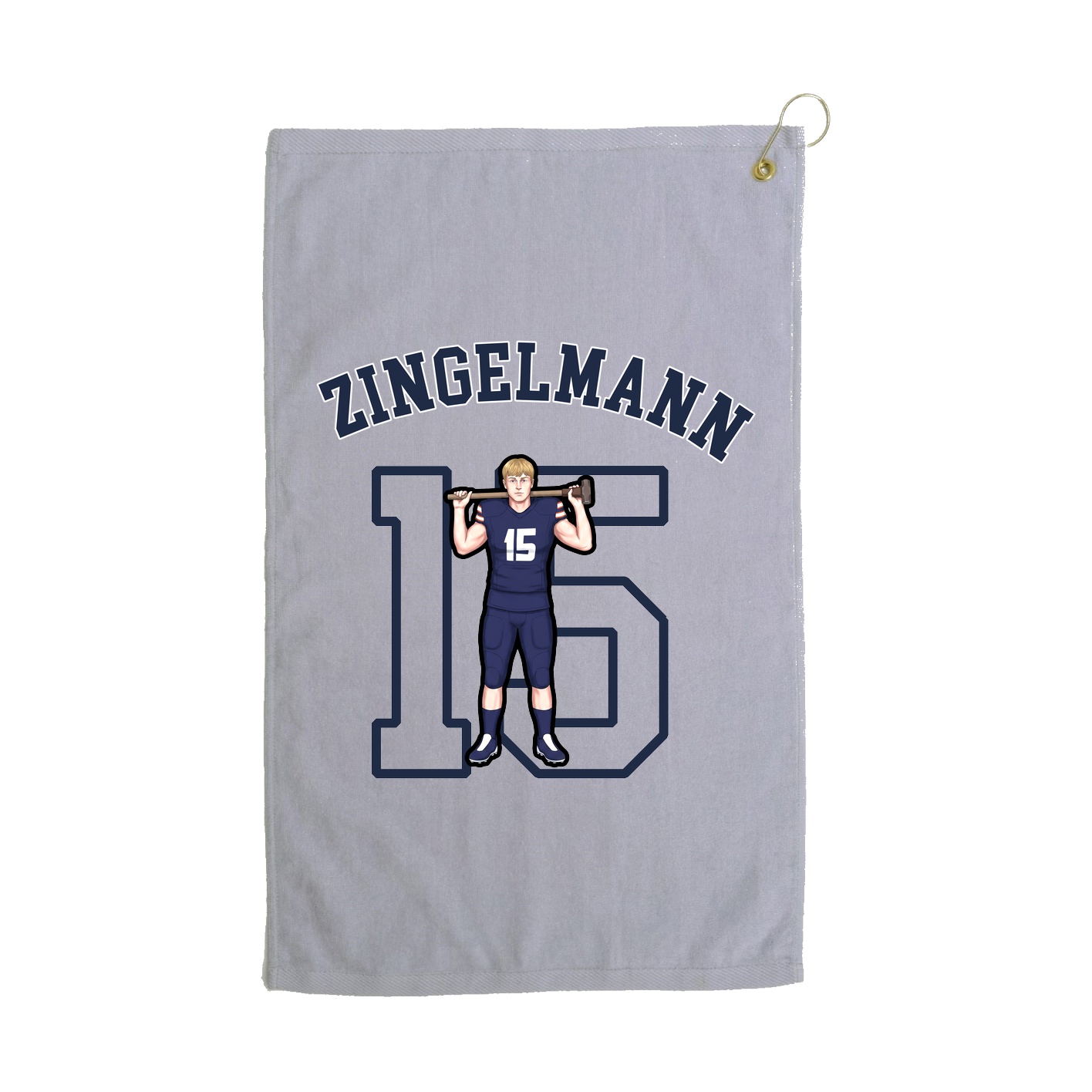 Golf Towel — Shirsey Arch in Grey