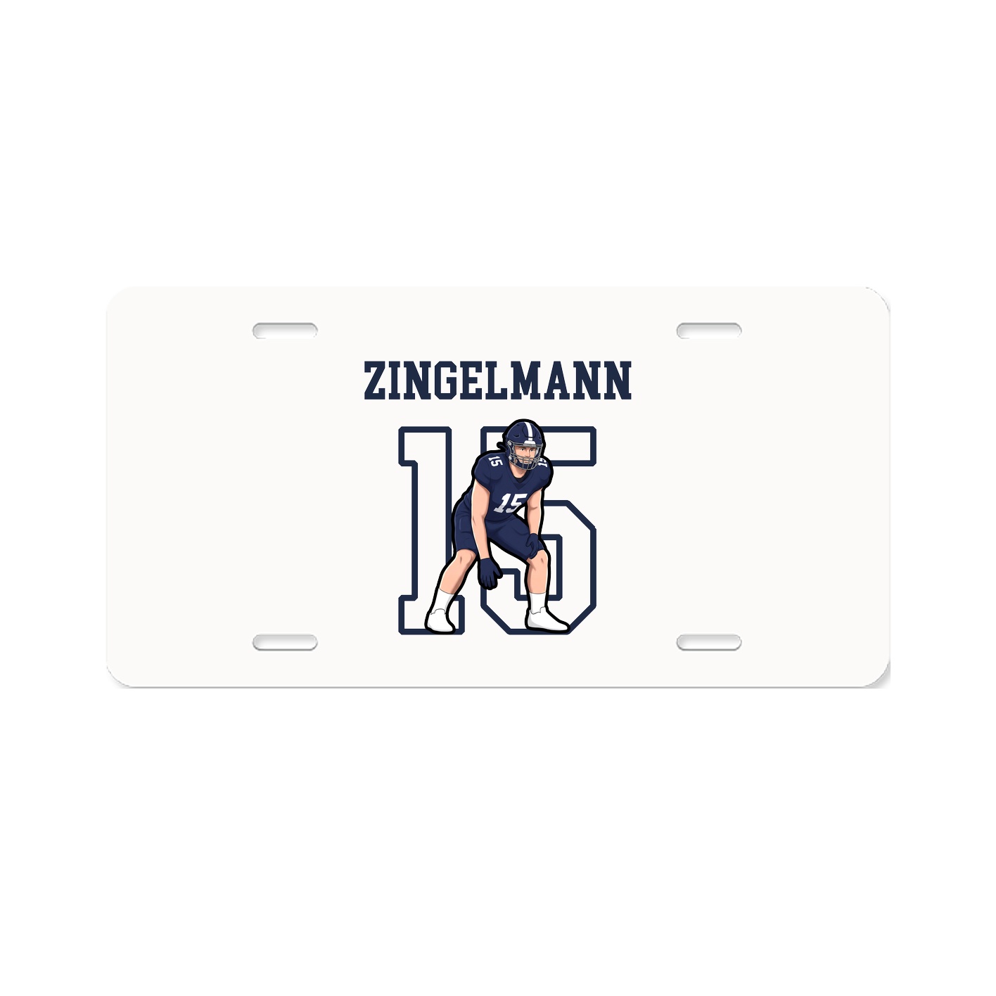 License Plate — Shirsey in Classic