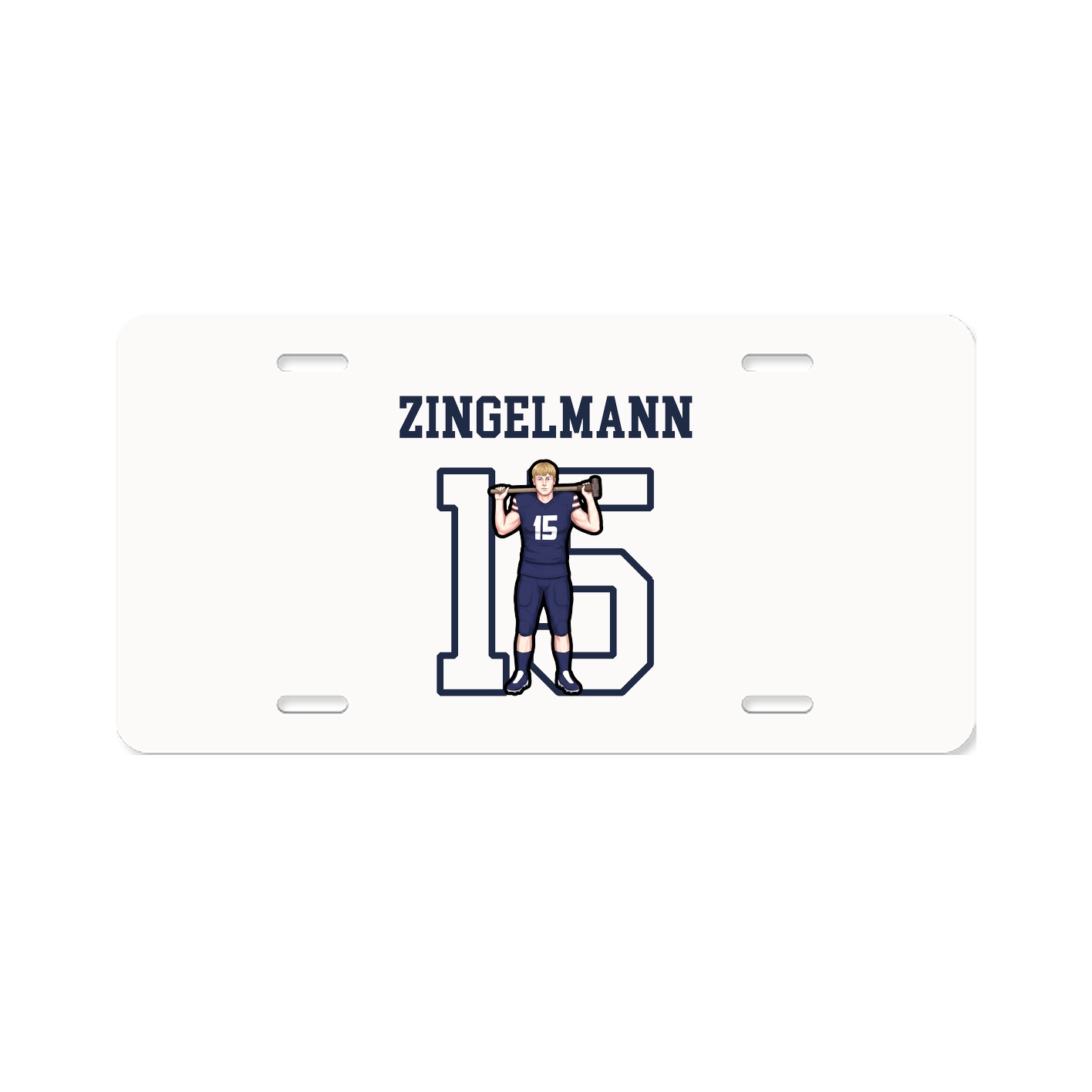 License Plate — Shirsey in Classic