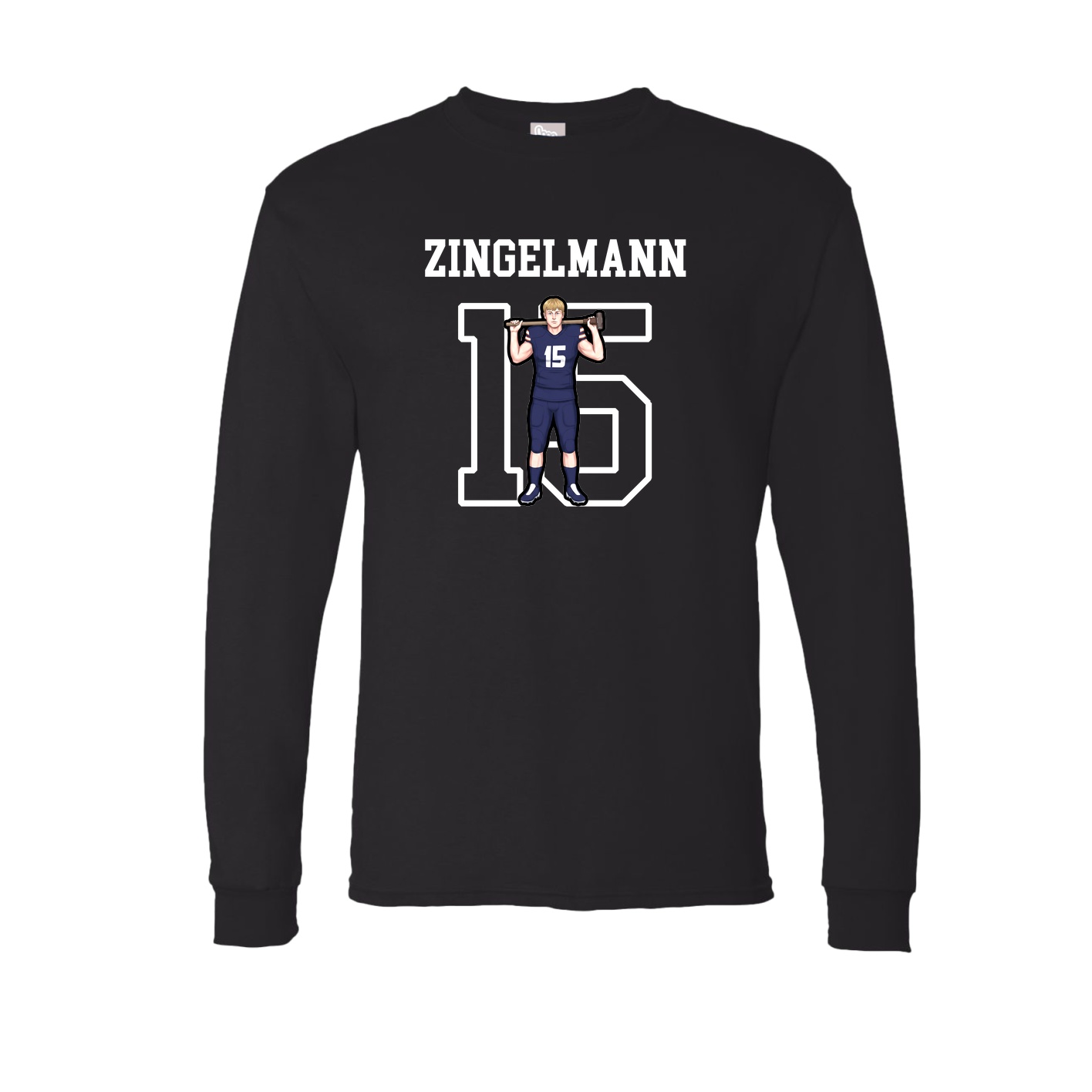 Long Sleeve Tee — Shirsey in Black