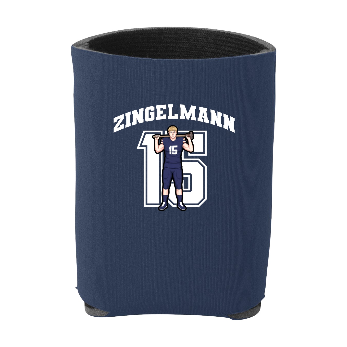 Can Holder — Number in Navy