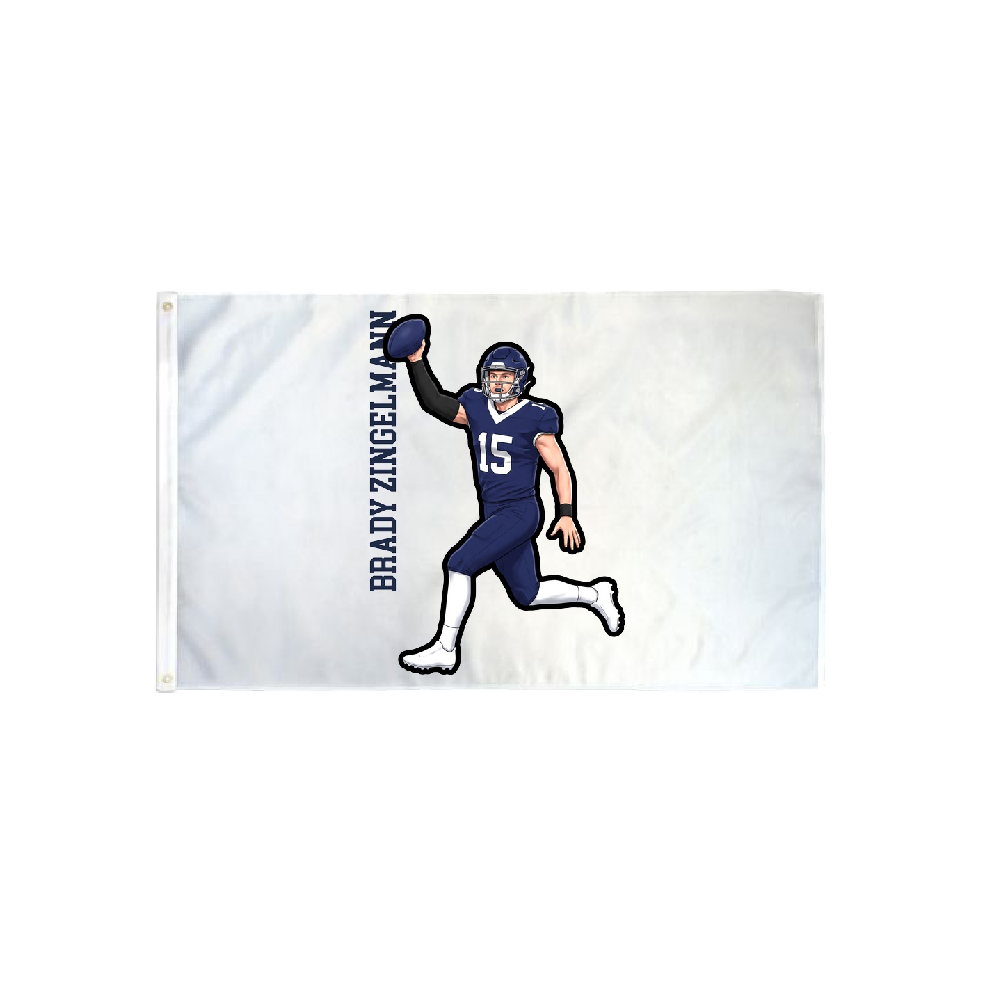 3x5 Flag — Name Vertical in Classic