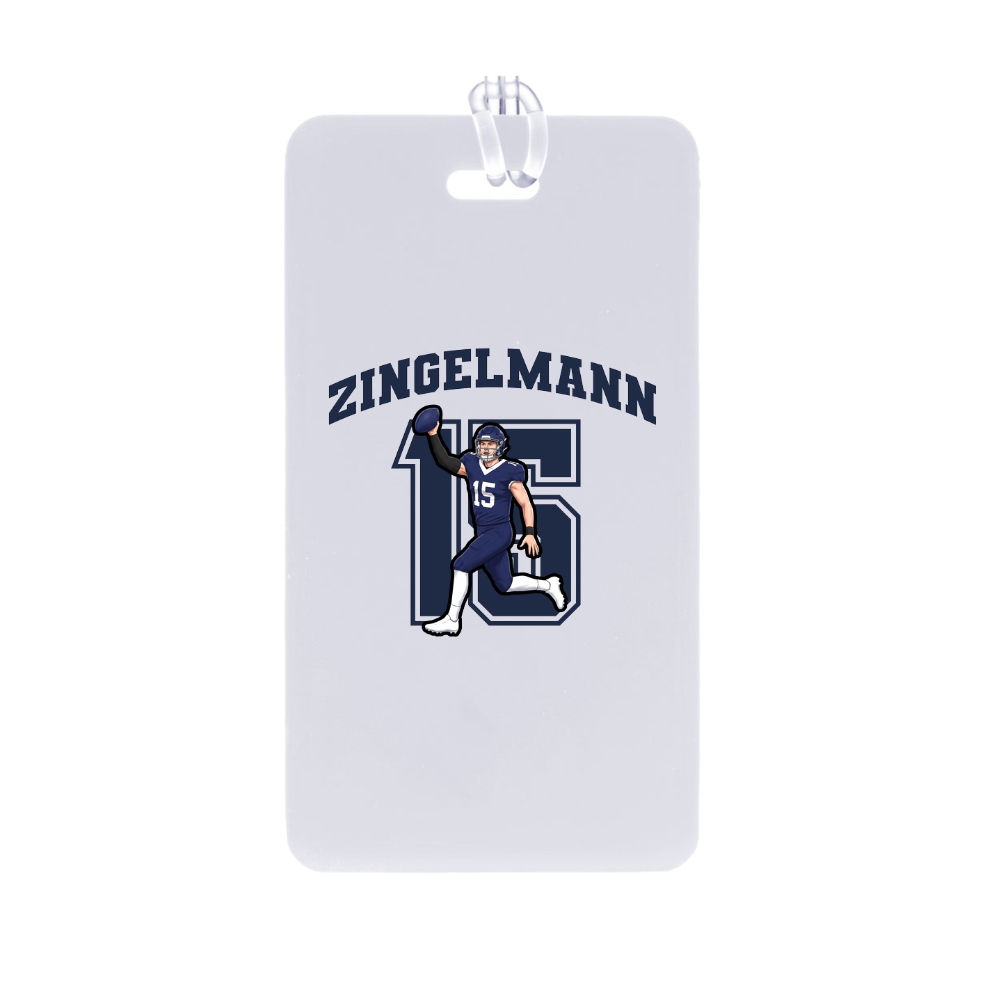Bag Tag — Number in Classic