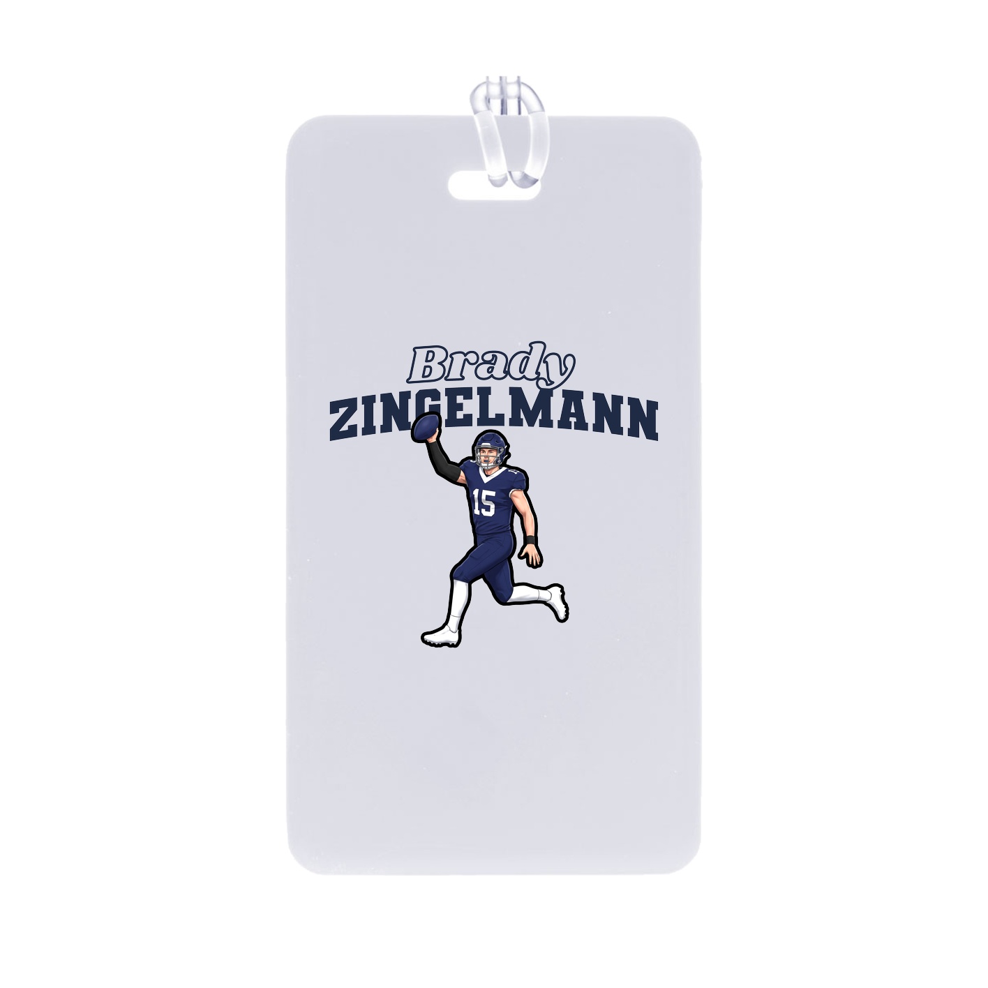 Bag Tag — Name Arch in Classic
