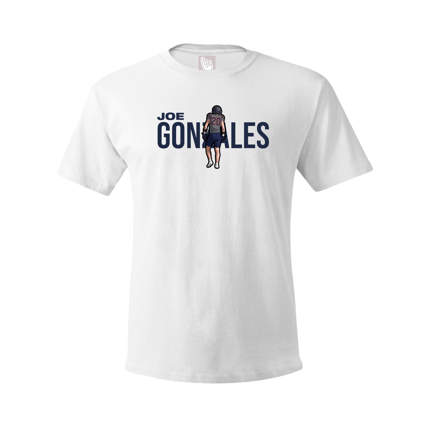 Youth Tee — Player Name in White