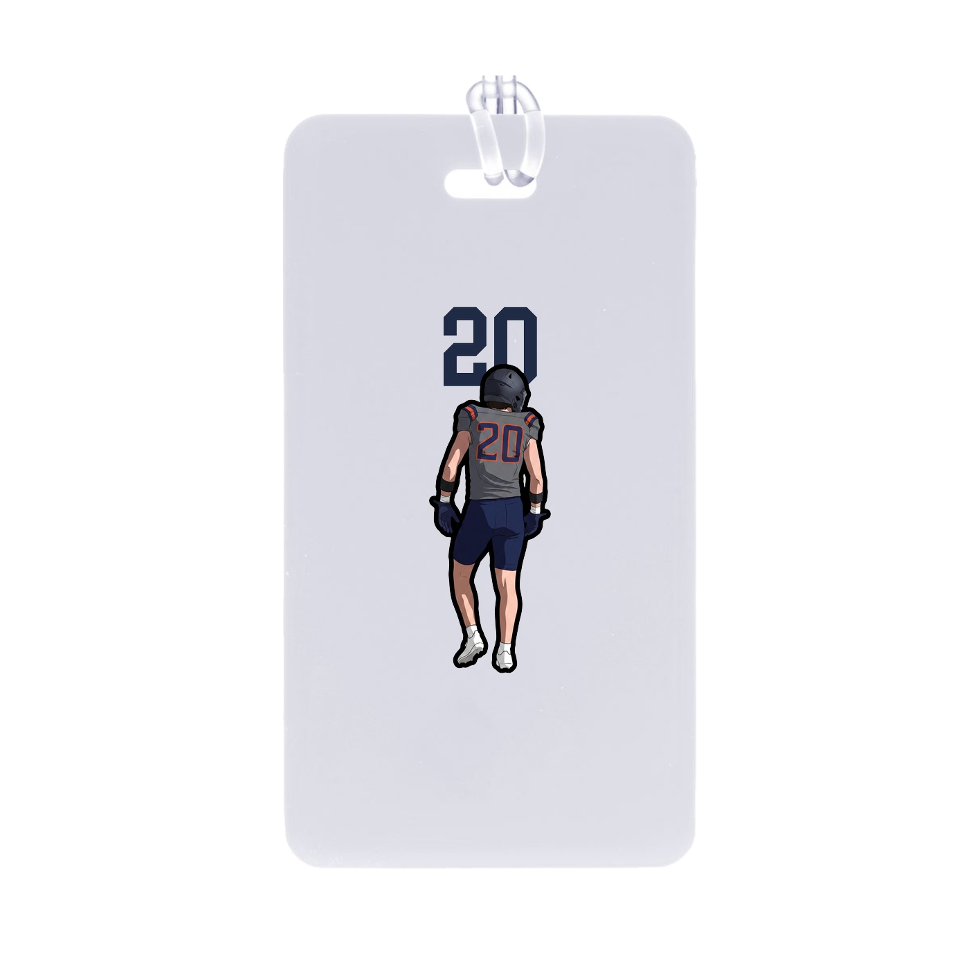 Bag Tag — Number Top in Classic