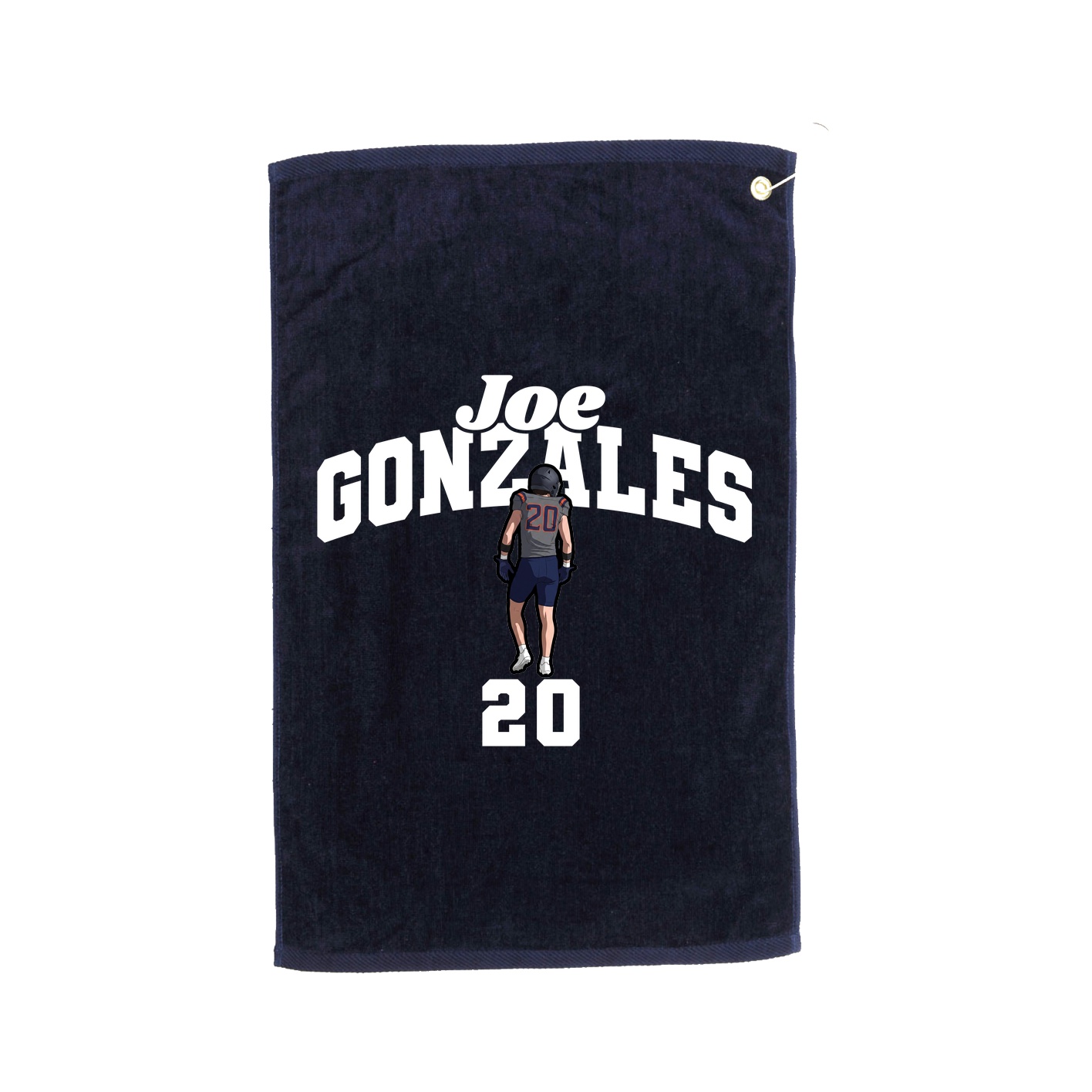 Golf Towel — Signature Arch in Navy