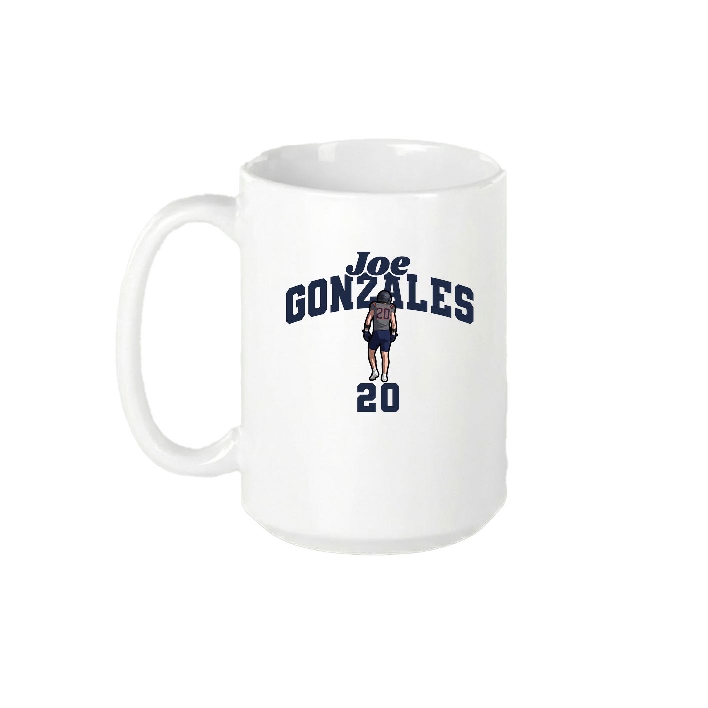 15oz Coffee Mug — Signature Arch in White