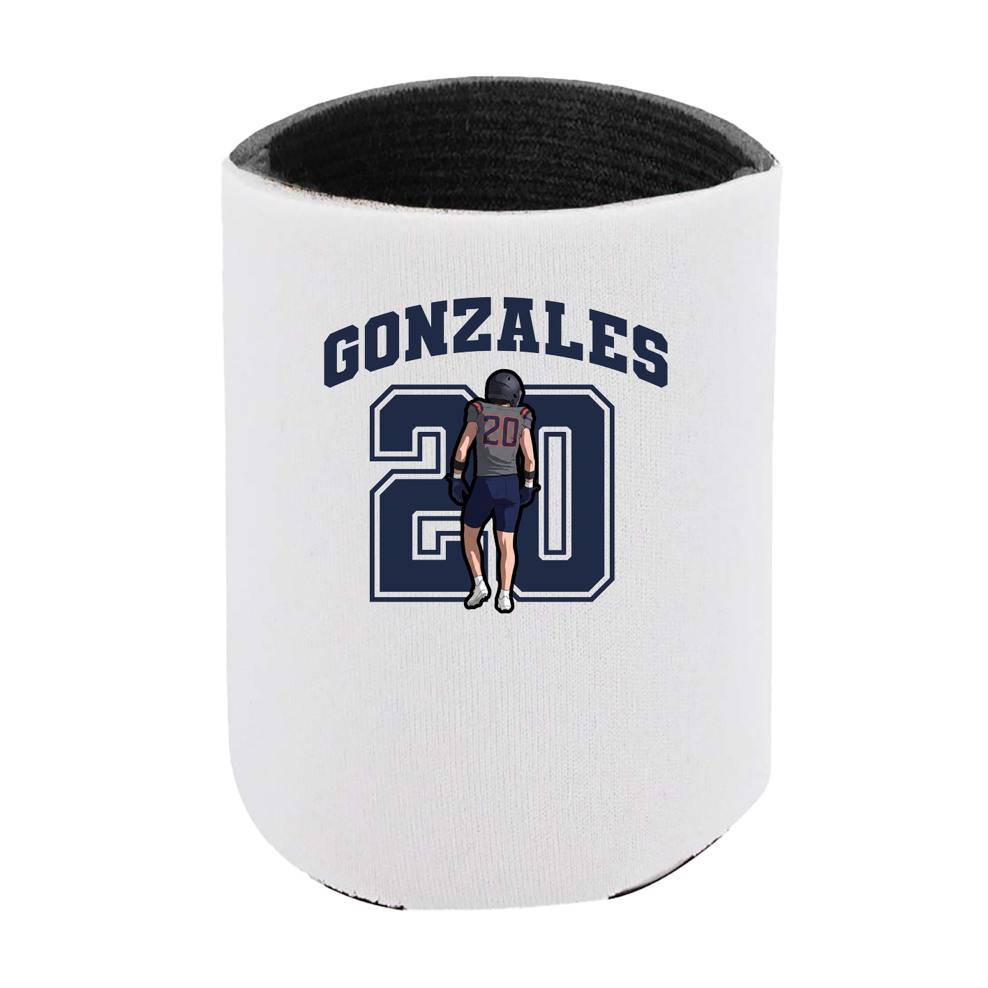 Can Holder — Number in White