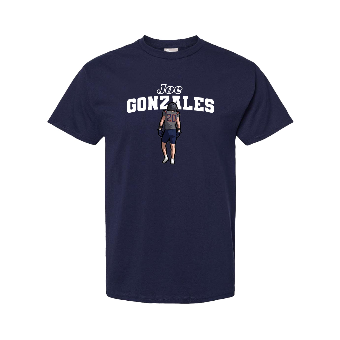 Tee — Name Arch in Navy