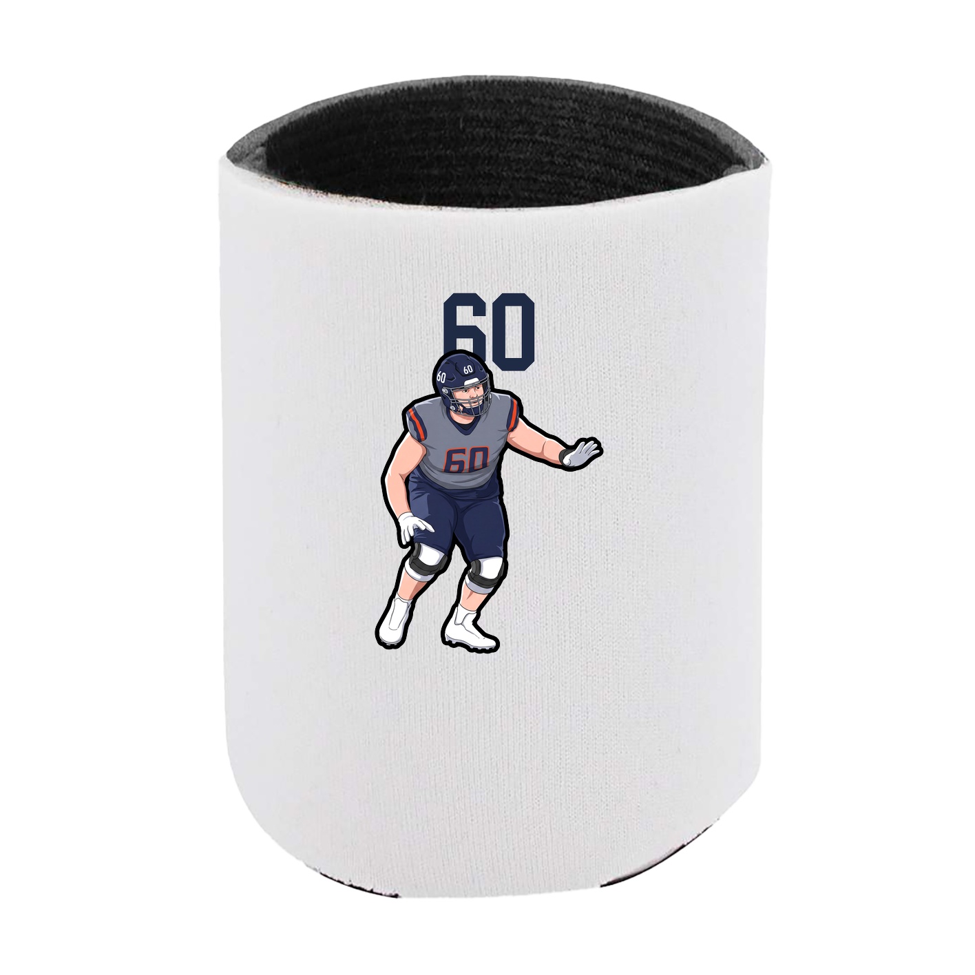 Can Holder — Number Top in White